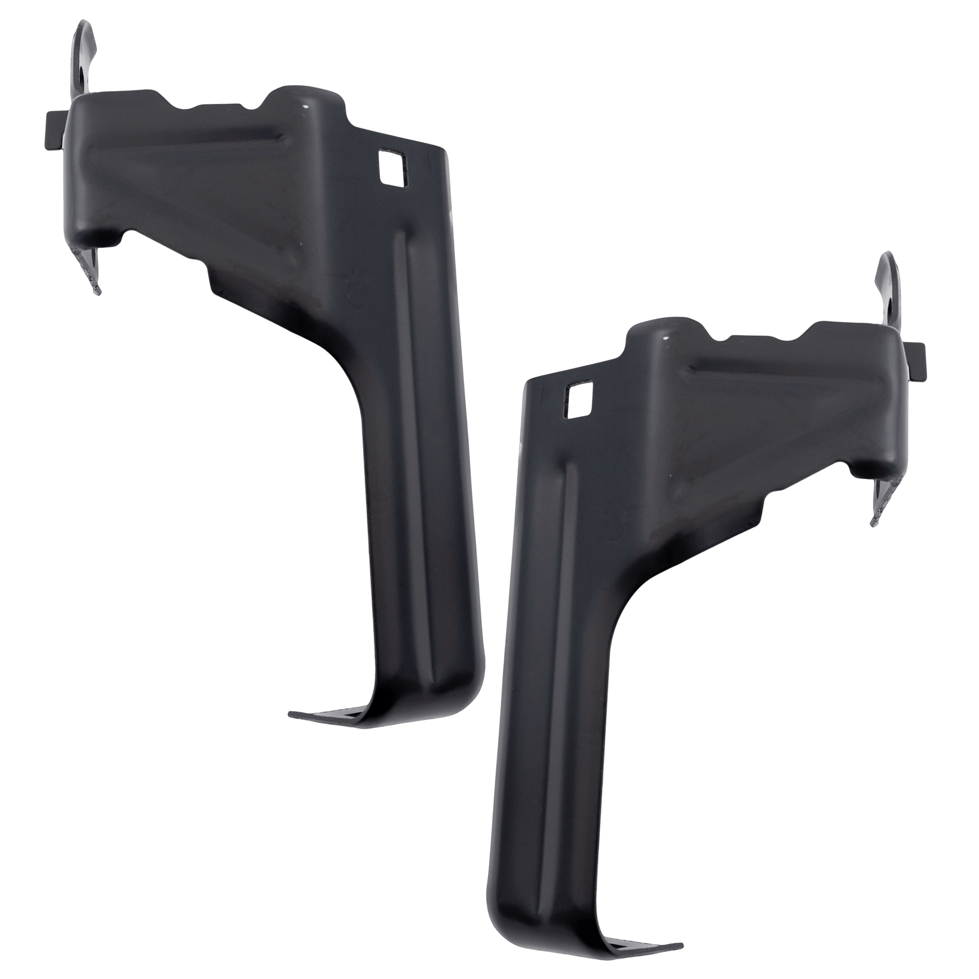 AM TITAN 17-19 FRONT BUMPER BRACKET RH AND LH Cover Bracket Crew Cab Extended Cab Pickup SKU SET RN01310097 Partslink NI1066155 NI1067155 OEM 62222EZ40C 62223EZ40C