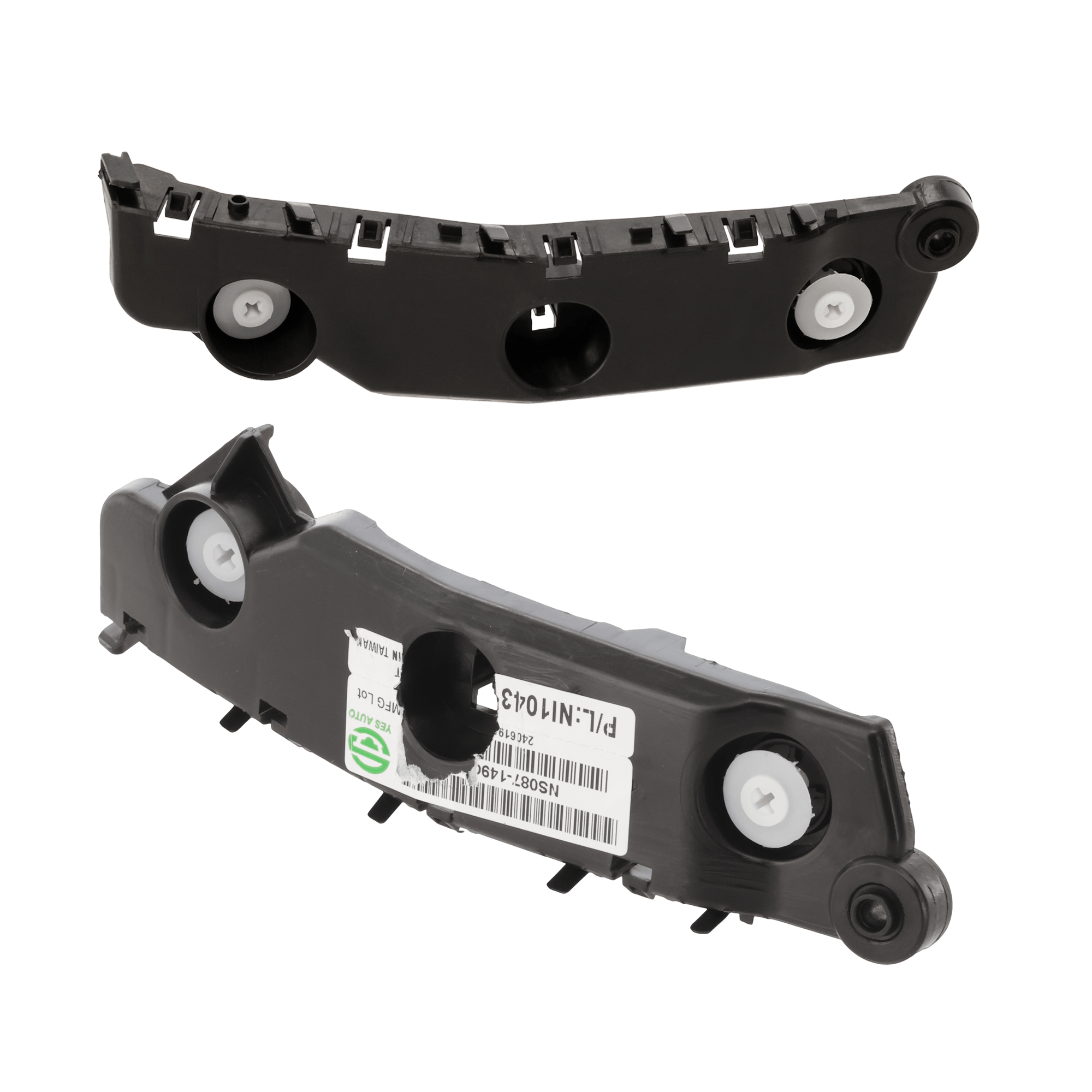 AM ROGUE 21-25 FRONT BUMPER BRACKET RH AND LH Outer USA Built Vehicle SKU SET RN01310101 Partslink NI1042138 NI1043138 OEM 622226RR0B 622236RR0B