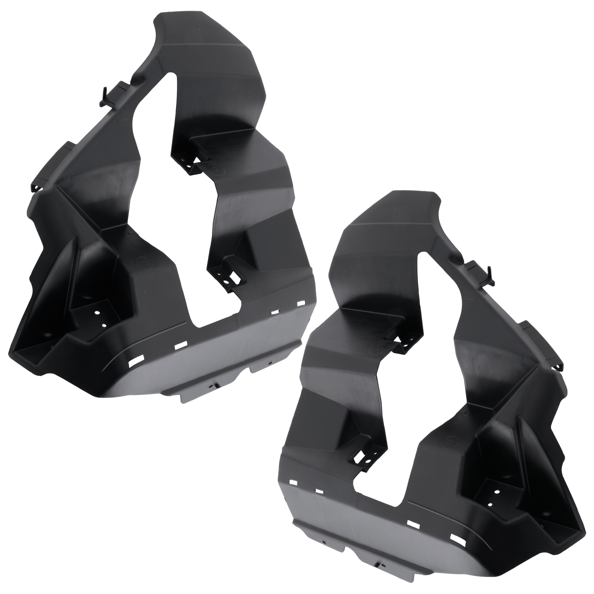 AM FRONTIER 22-24 FRONT BUMPER BRACKET RH AND LH Side Bumper Stiffener SKU SET RN01310103 Partslink NI1042132 NI1043132 OEM 620589BU0A 620599BU0A