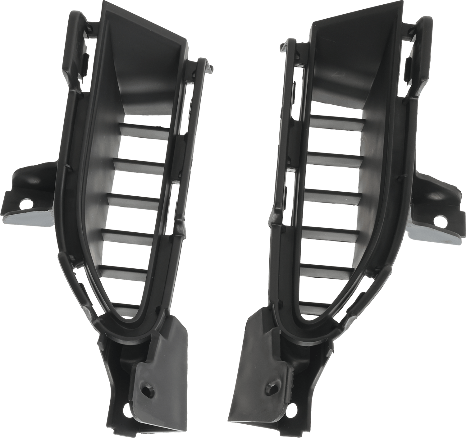 AM ROGUE 21-23 FRONT BUMPER GRILLE RH AND LH Outer Air Inlet Finisher Primed Japan Built Vehicle SKU SET RN01530005 Partslink NI1039176 NI1038176 OEM 622566RA0A 622576RA0A