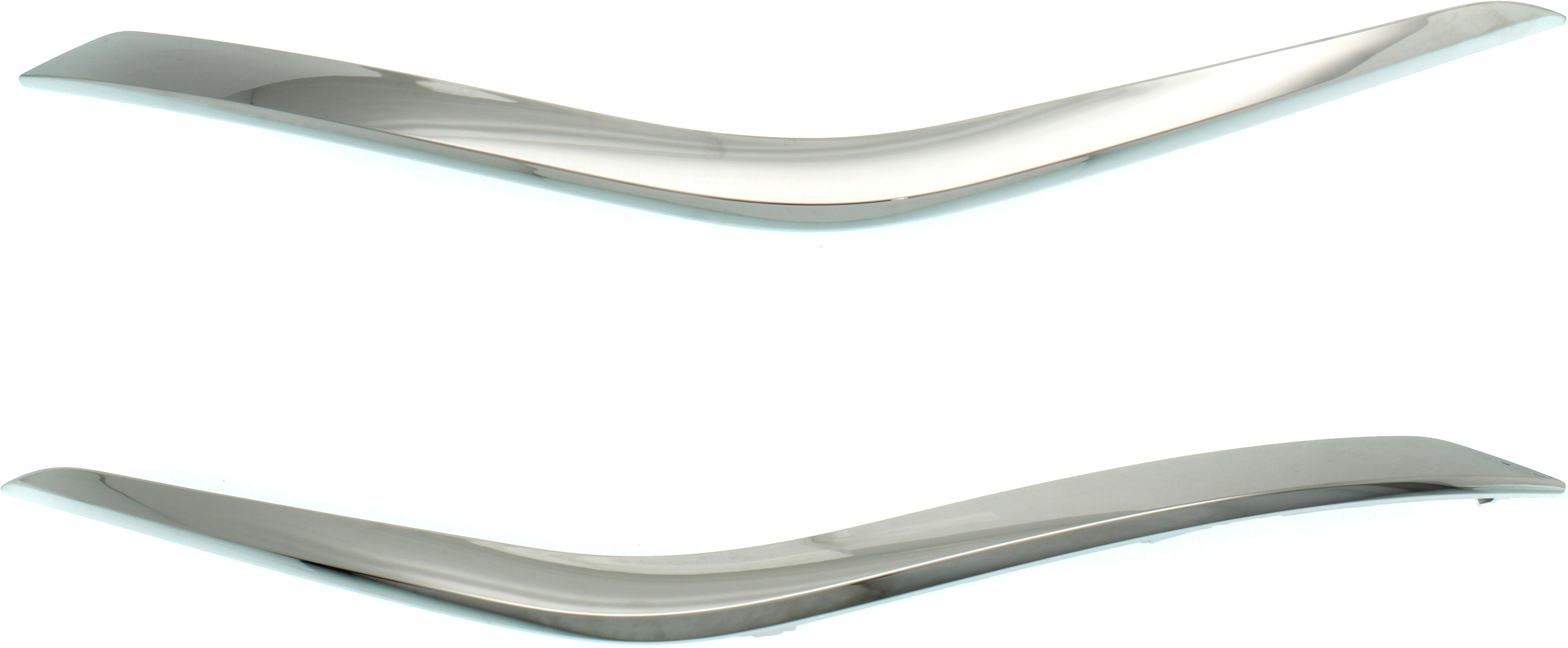 AM MURANO 15-18 FRONT BUMPER MOLDING RH AND LH Lower Chrome SKU SET RN01610001 Partslink NI1046100 NI1047100 OEM 620755AA2A 620745AA2A