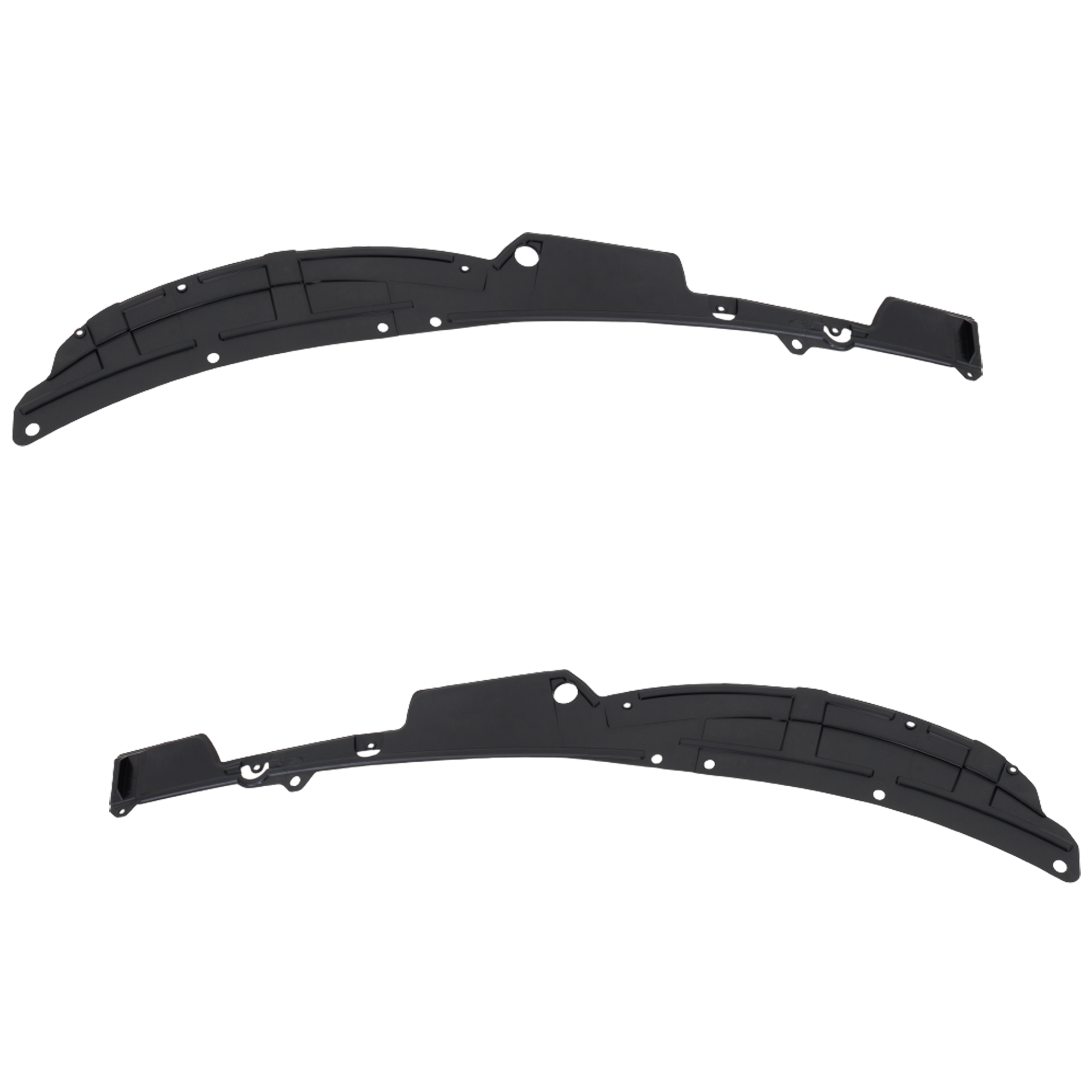 AM PATHFINDER 17-20 FRONT VALANCE RH AND LH Side Spoiler Plastic Black SKU SET RN01740001 Partslink NI1046110 NI1047110 OEM 960129PF0A 960139PF0A