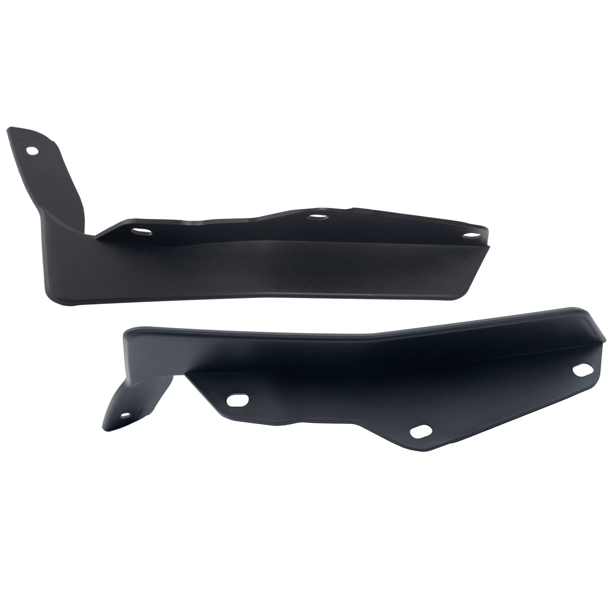 AM ROGUE 17-20 FRONT VALANCE RH AND LH Air Spoiler Textured Black SKU SET RN01750019 Partslink NI1046115 NI1047115 OEM 638444BA0A 638454BA0A