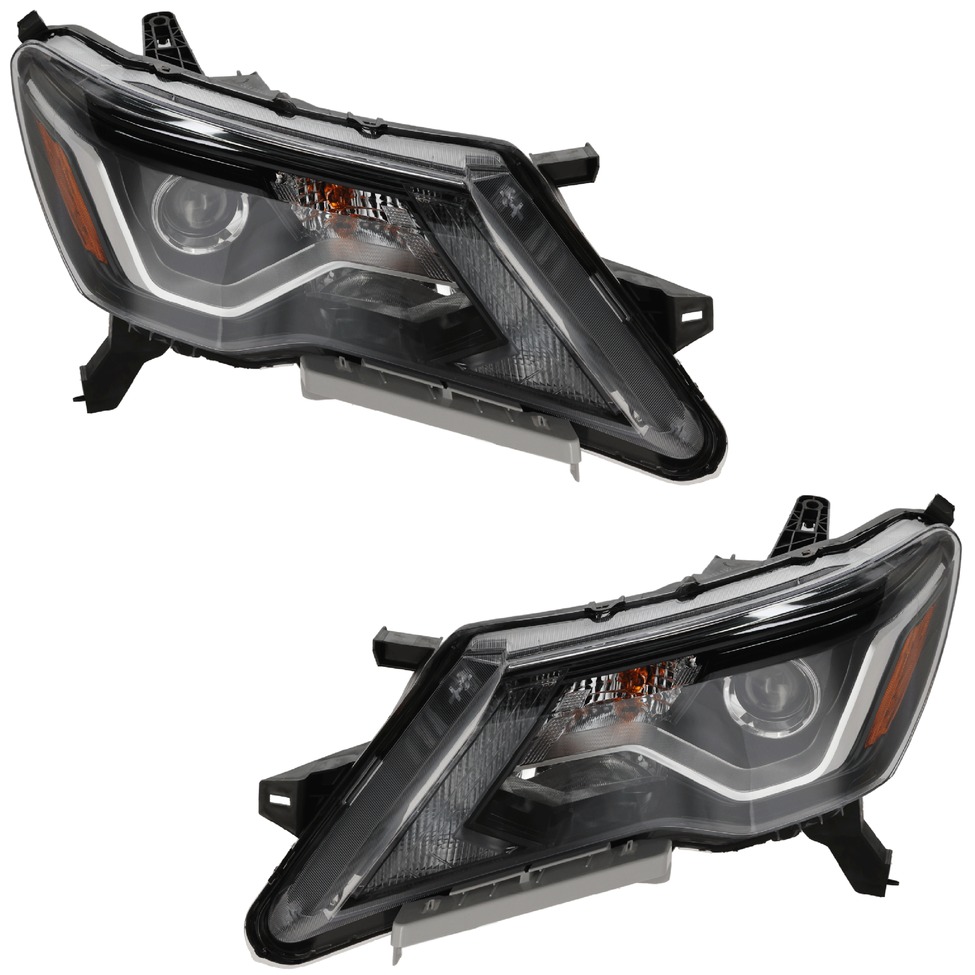 AM PATHFINDER 17-20 HEAD LAMP RH AND LH 2 pc kit Assembly Halogen SKU SET RN10010015 Partslink NI2503252 NI2502252 OEM 260109PF0A 260109PF9A 260609PF