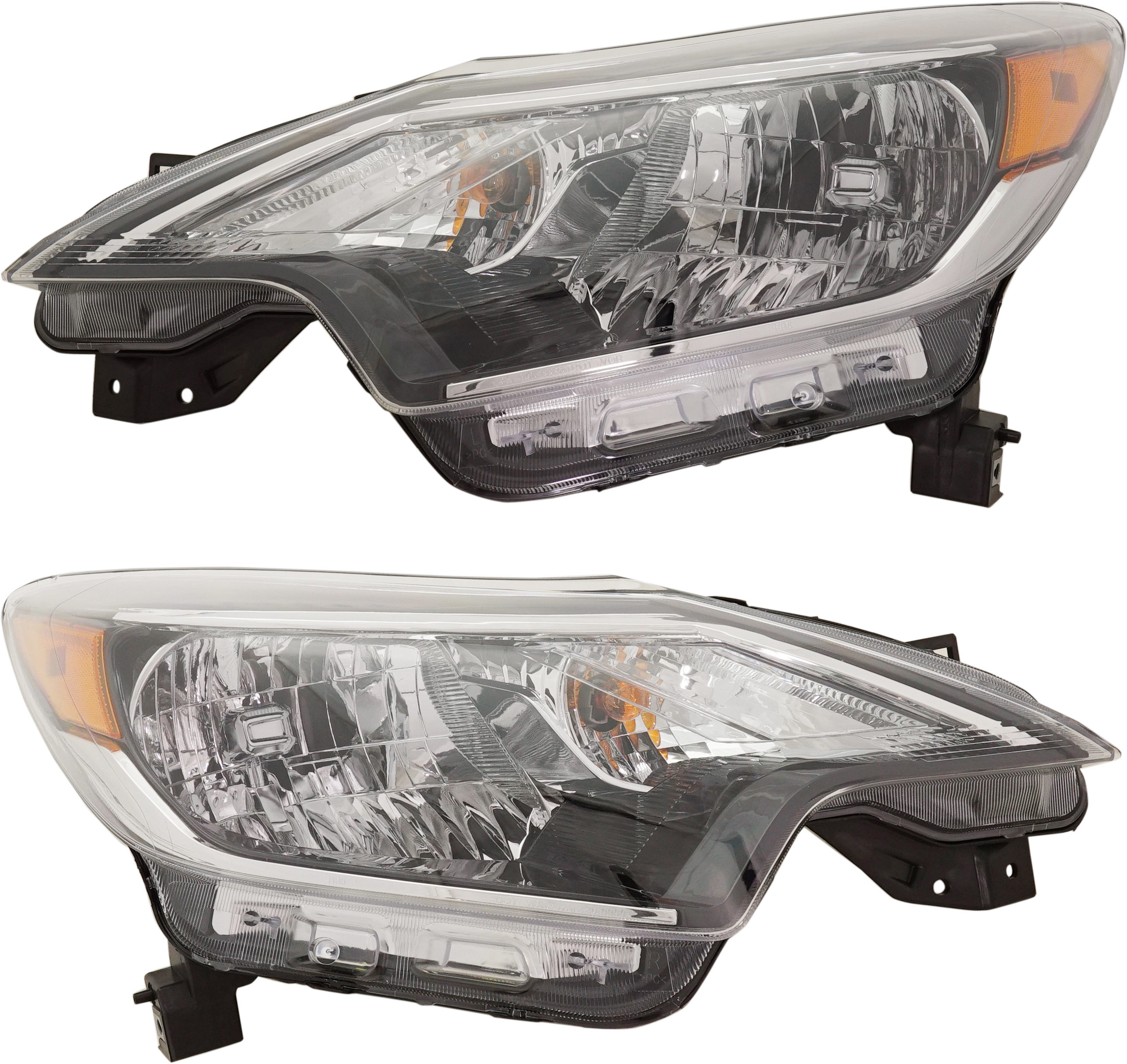 AM VERSA NOTE 17-19 HEAD LAMP RH AND LH Assembly SKU SET RN10010027 Partslink NI2503257 NI2502257 OEM 260109ME0A 260609ME0A