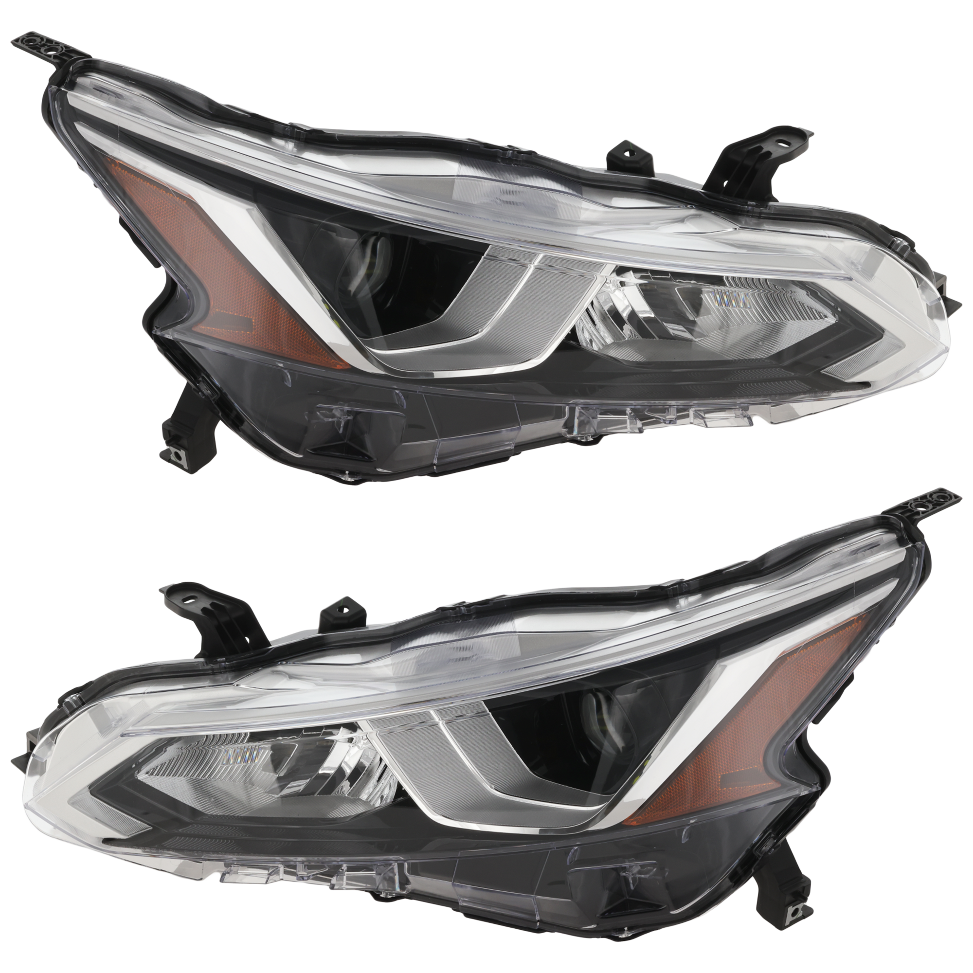 AM ALTIMA 19-21 HEAD LAMP RH AND LH Assembly Halogen CAPA SKU SET RN10010029Q 2 Partslink NI2502265C NI2503265C OEM 260106CA0A 260606CA0A