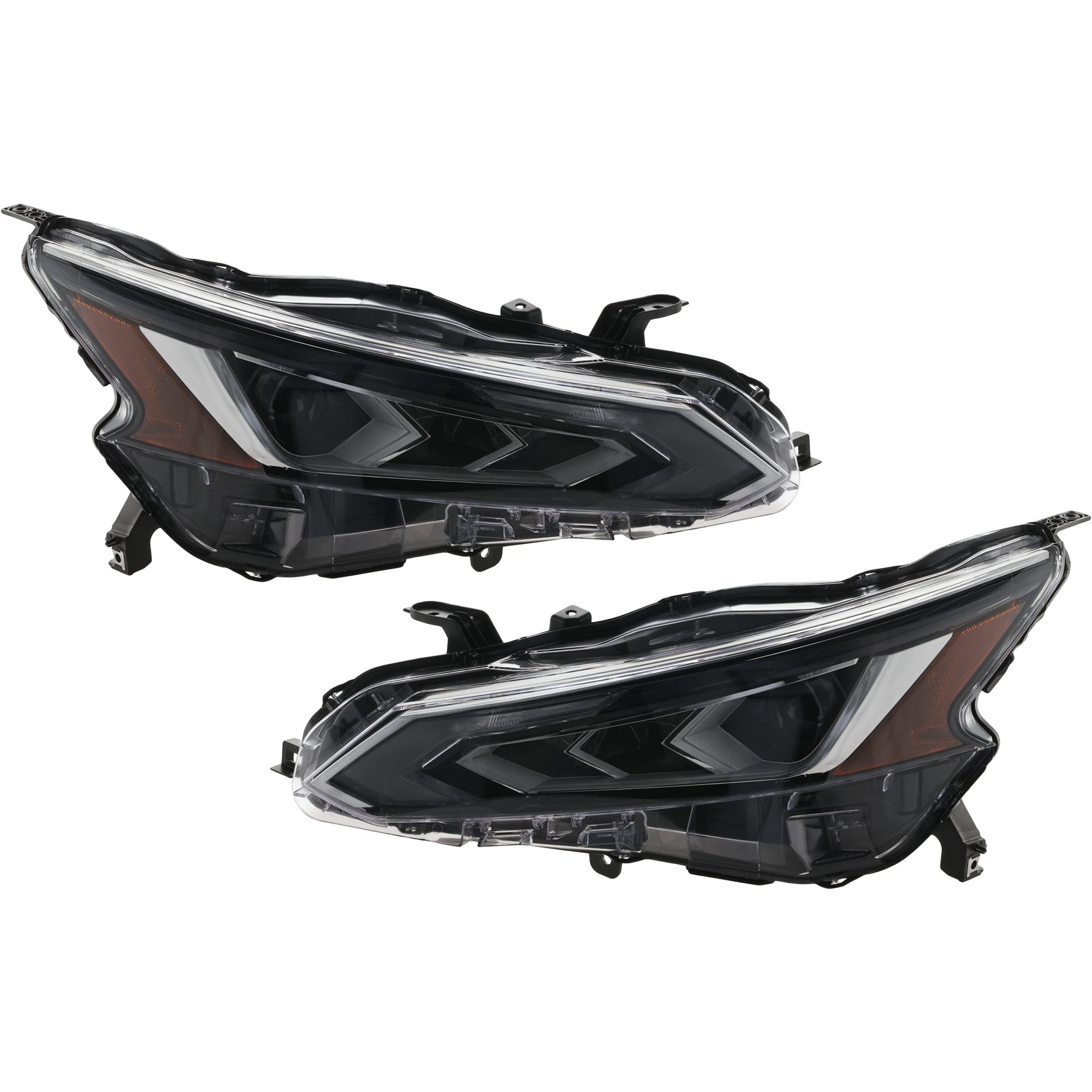 AM ALTIMA 19-22 HEAD LAMP RH AND LH Assembly LED Type 1 SKU SET RN10010033 Partslink NI2502266 NI2503266 OEM 260106CA5B 260606CA5B