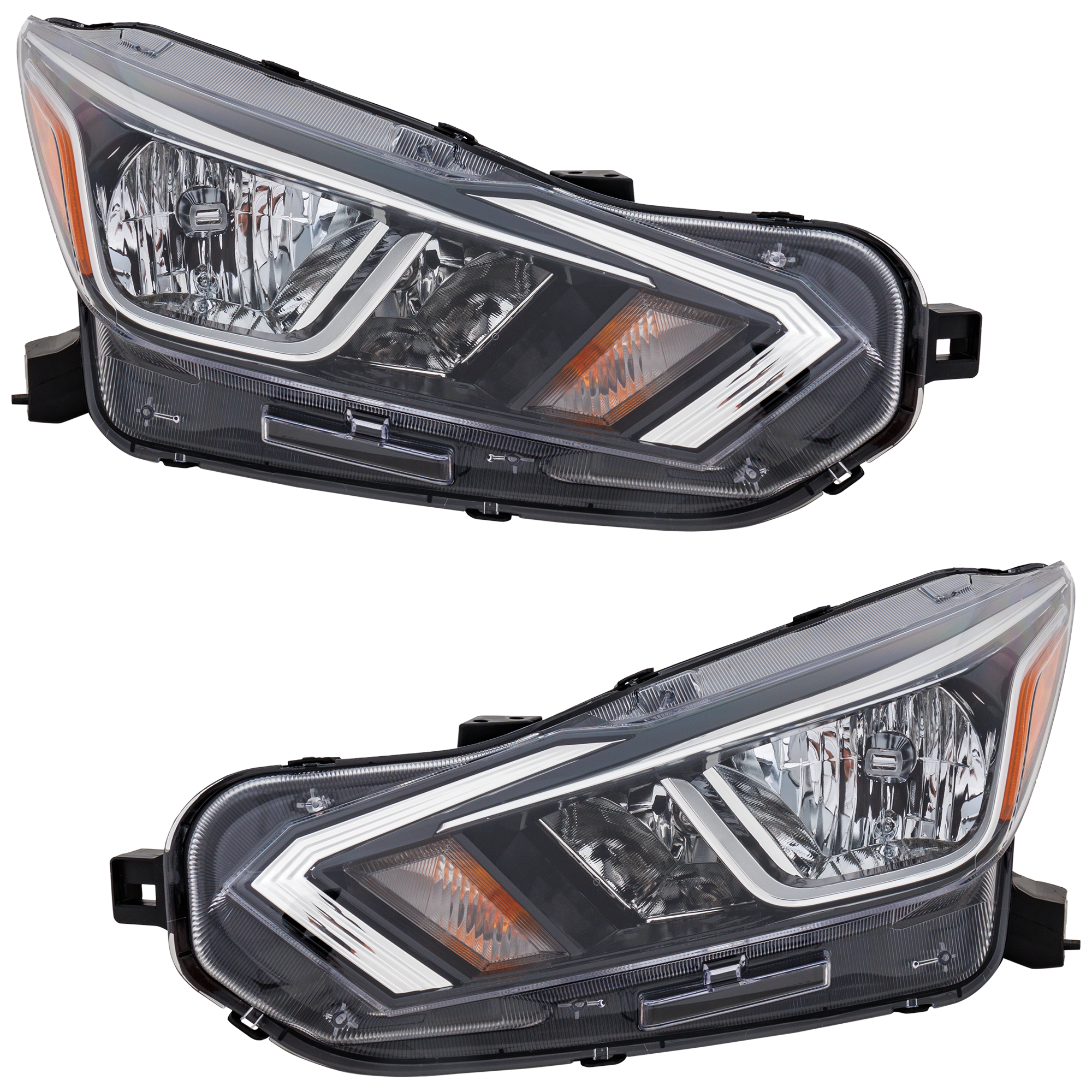 AM VERSA 20-22 HEAD LAMP RH AND LH SKU SET RN10010053 Partslink NI2503273 NI2502273 OEM 260105EE0A 260605EE0A