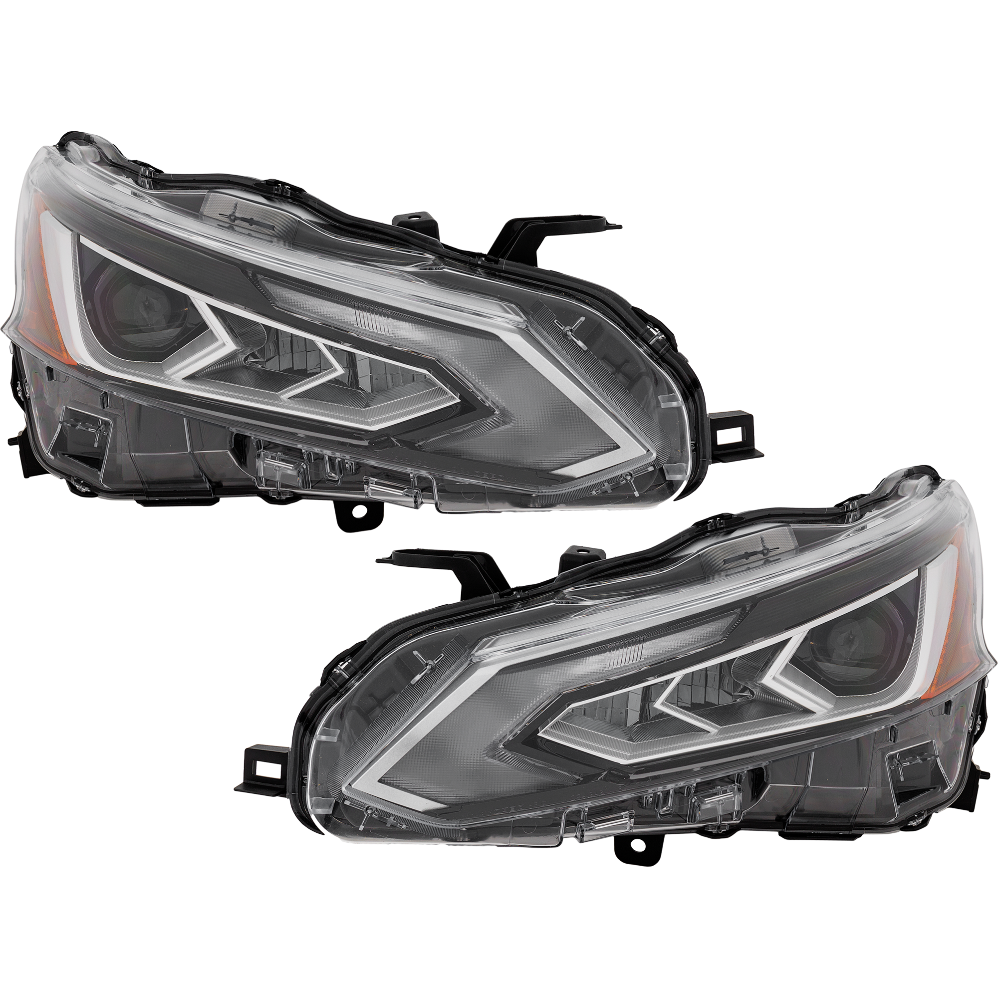 AM ALTIMA 19-22 HEAD LAMP RH AND LH Assembly LED Type 2 SKU SET RN10010101 Partslink NI2502281 NI2503281 OEM 260106CA6A 260606CA6A