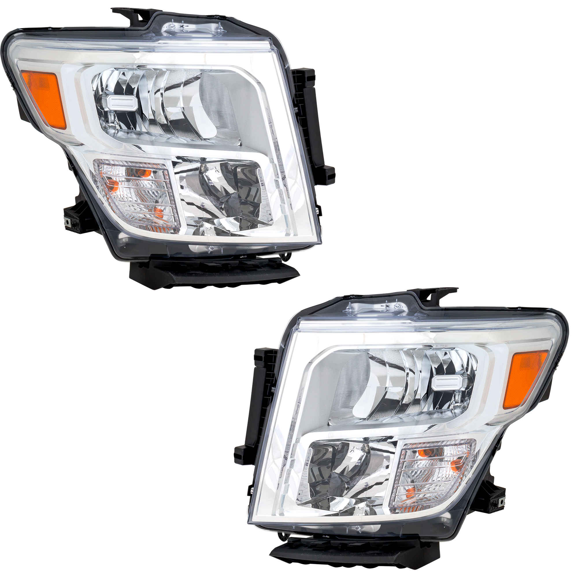 AM TITAN TITAN XD 20-23 HEAD LAMP RH AND LH Assembly Halogen Crew Cab SKU SET RN10010113A Partslink NI2503280 NI2502280 OEM 260109FV1A 260609FV1A