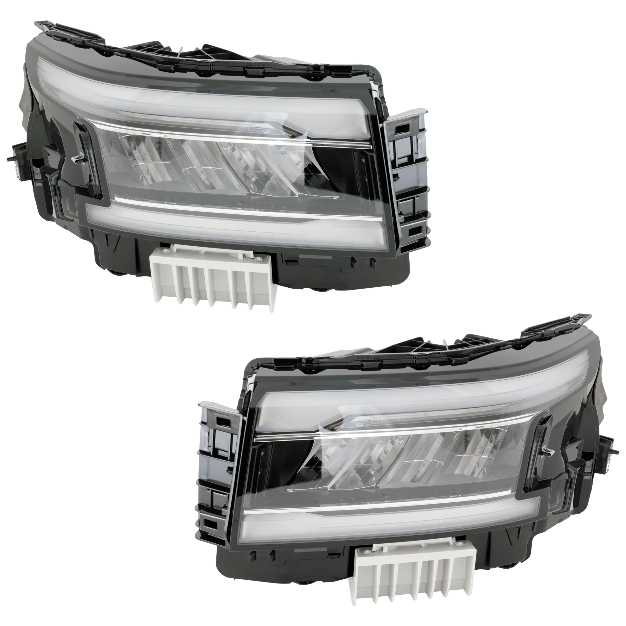 AM FRONTIER 22-24 HEAD LAMP RH AND LH Assembly LED 24-24 Extended Cab Pickup 22-24 To 2-24 CAPA SKU SET RN10011231AQ Partslink NI2502290C NI2503290C OEM 260109BU0C 260609BU0C