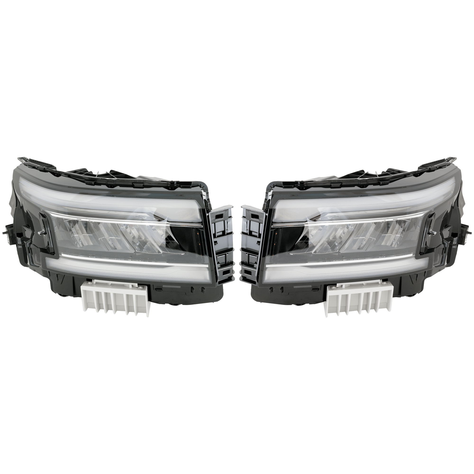AM FRONTIER 22-24 HEAD LAMP RH AND LH Assembly LED 24-24 Extended Cab Pickup 22-24 To 2-24 SKU SET RN10011231A Partslink NI2502290 NI2503290 OEM 260109BU0C 260609BU0C