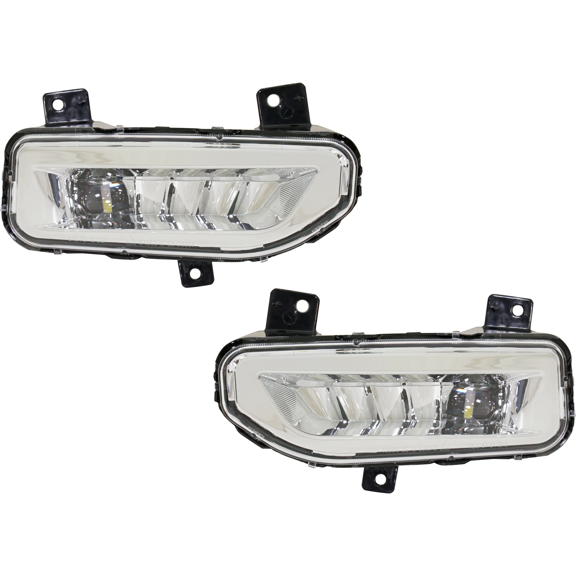 AM SENTRA 20-23 FRONTIER 22-24 FRONT FOG LAMP RH AND LH Assembly LED Extended Cab Pickup SKU SET RN10750011 Partslink NI2592141 NI2593141 OEM 261558996C 261558995C 26150899