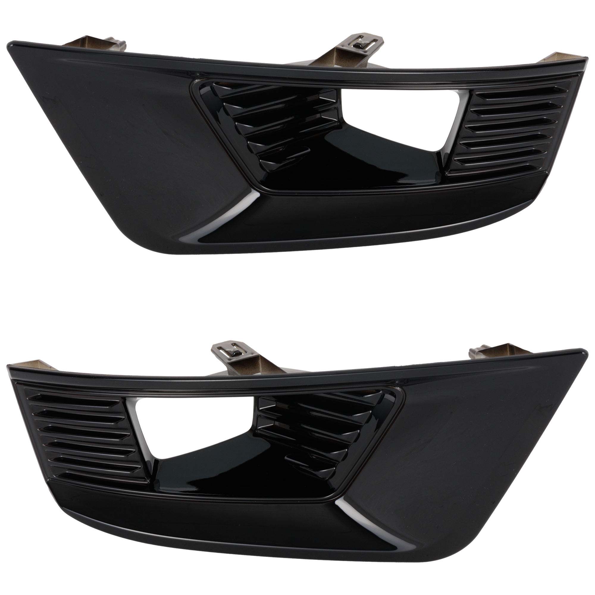 AM ARMADA 21-23 FOG LAMP MOLDING RH AND LH Black Bezel and Molding SL Model w Midnight Edition SKU SET RN10770009 Partslink NI1039183 NI1038183 OEM 620766JL0B 620776JL0B