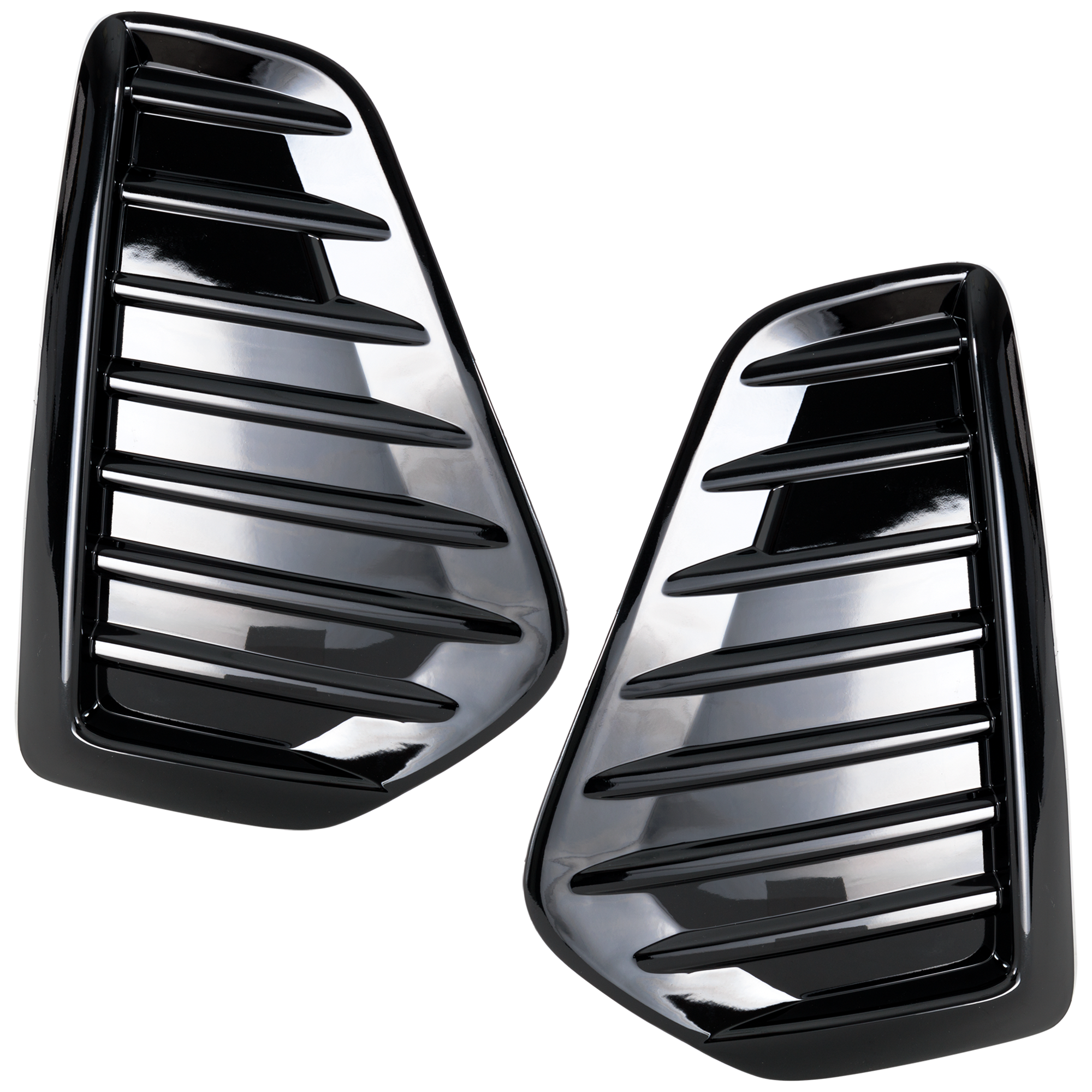 AM KICKS 21-24 FRONT FOG LAMP COVER RH AND LH Black SKU SET RN10770011 Partslink NI1038185 NI1039185 OEM 622525RY5A 622535RY5A