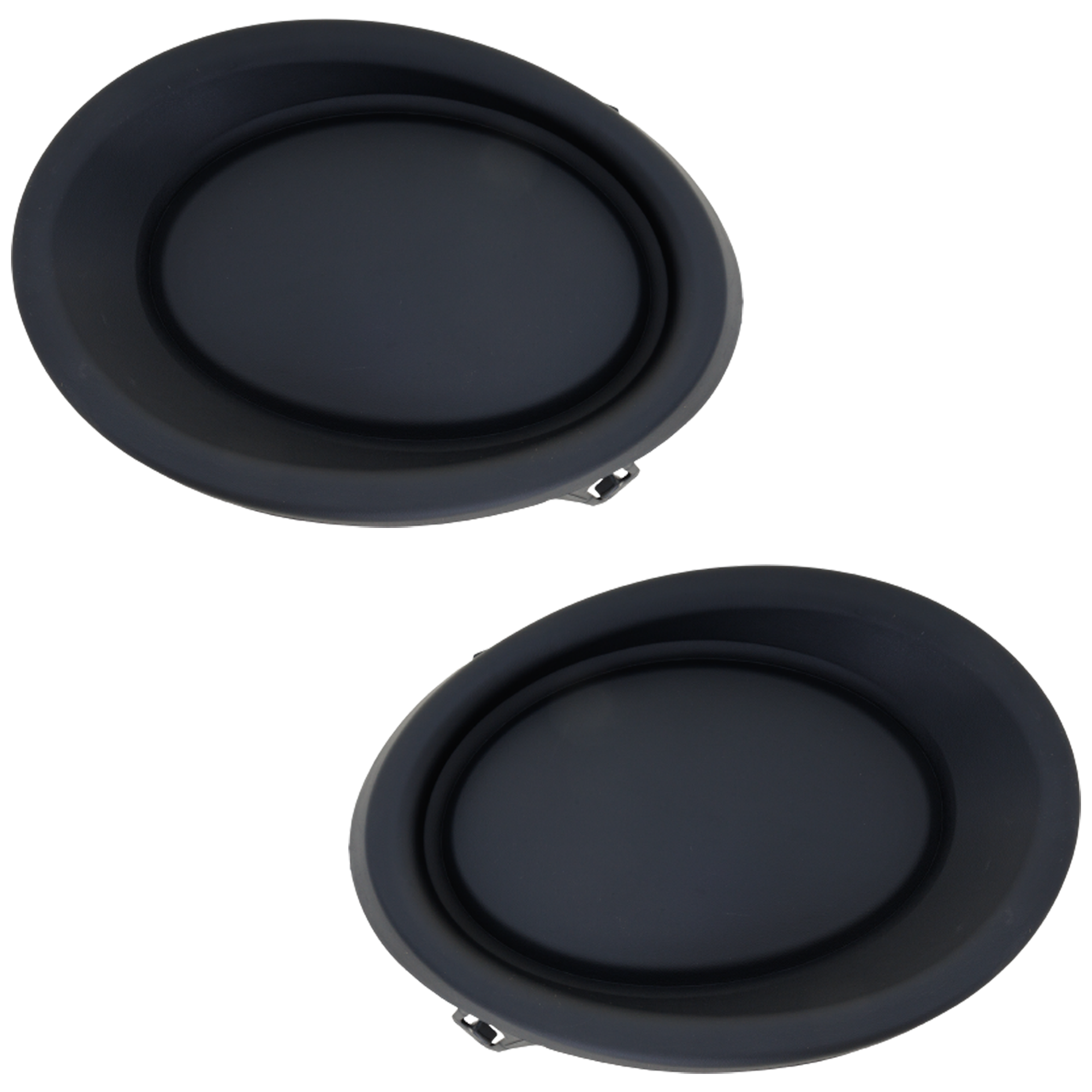 AM ROGUE SPORT 17-19 FOG LAMP COVER RH AND LH Textured Black SKU SET RN10770015 Partslink NI1039155 NI1038155 OEM 622566MA5A 622576MA5A