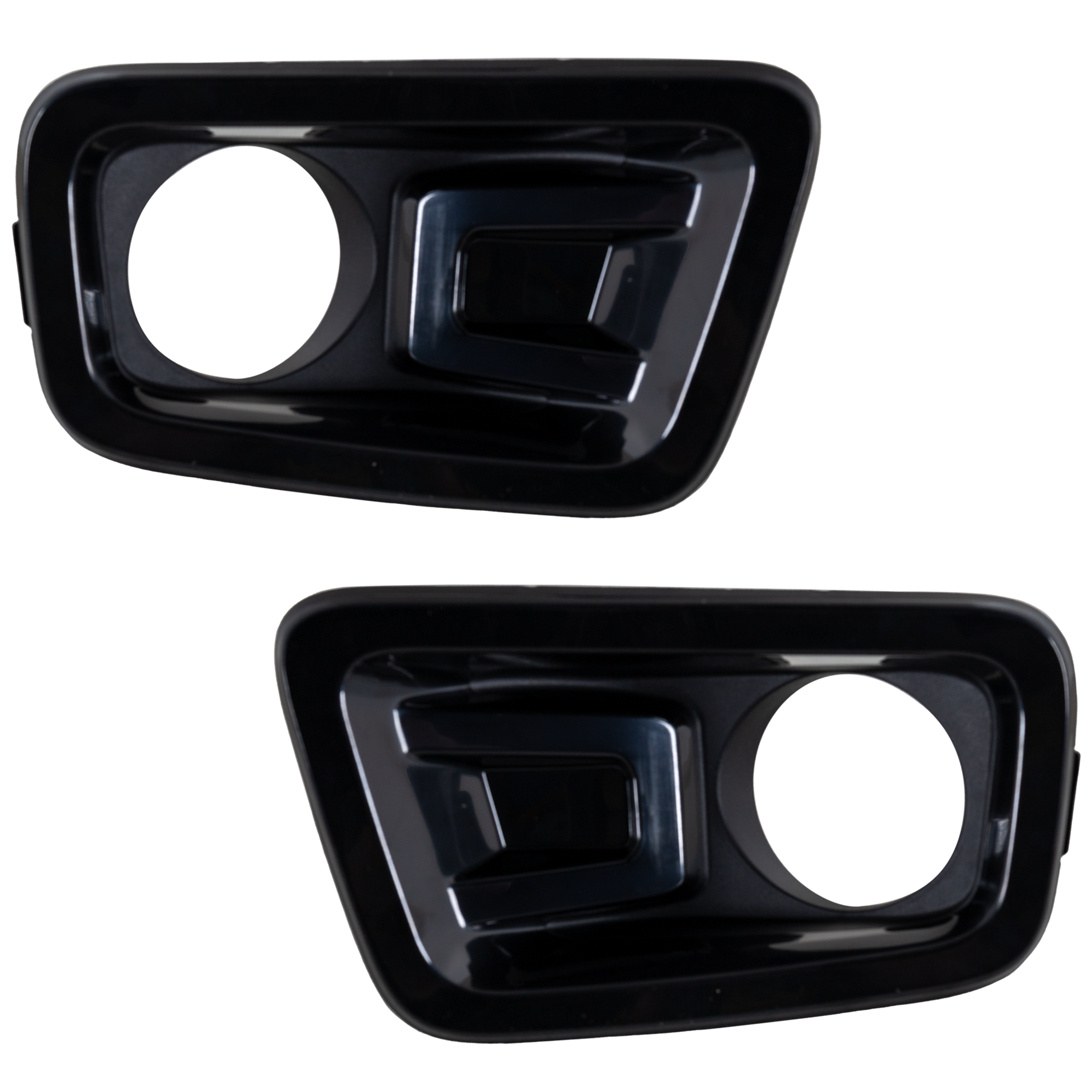 AM TITAN TITAN XD 18-19 FRONT FOG LAMP MOLDING RH AND LH Primed Midnight Special Edition SV SL PRO 4X Model SKU SET RN10790003 Partslink NI1039168 NI1038168 OEM 622569FT0A 622579FT0A
