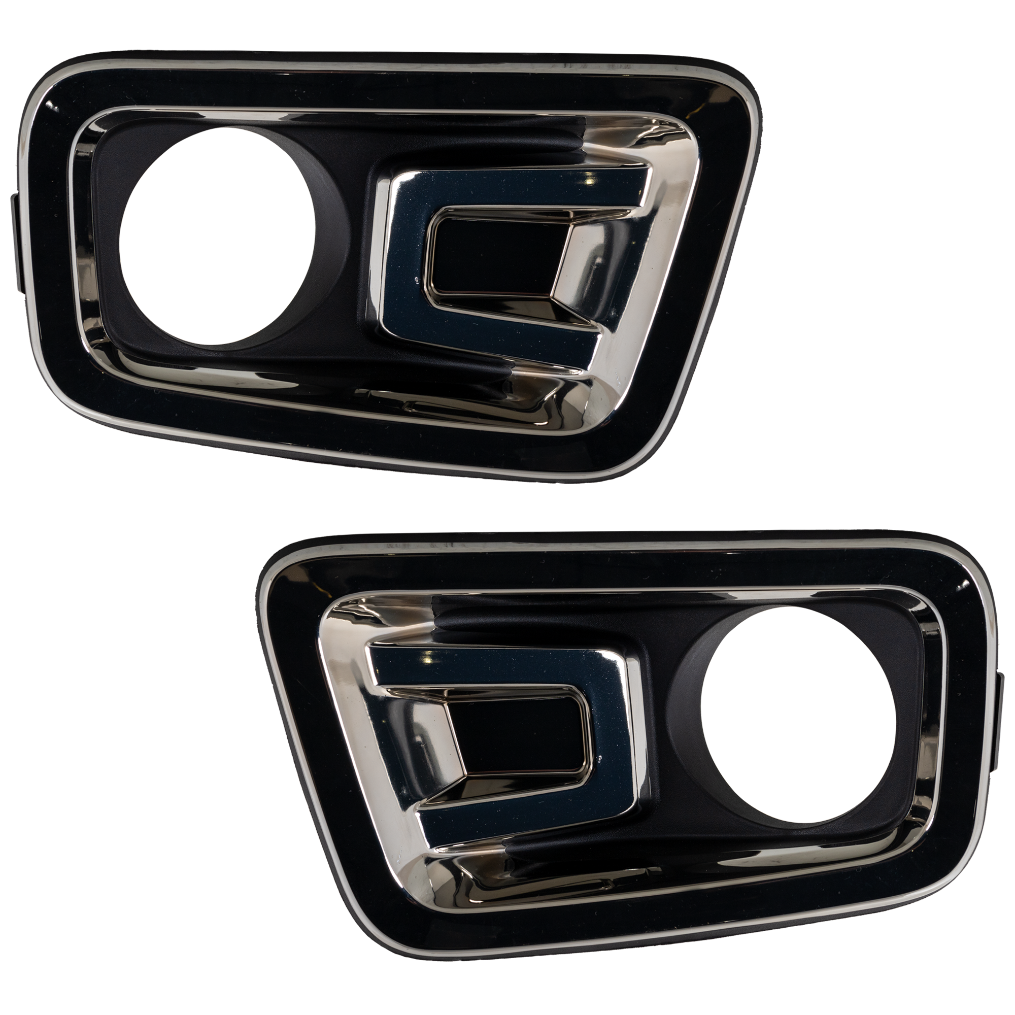 AM TITAN 17-19 TITAN XD 16-19 FRONT FOG LAMP MOLDING RH AND LH Titan Platinum Reserve Model Titan XD w o Two Tone Paint w o Special Edition Pkg. Crew Cab SKU SET RN10810001 Partslink NI1039170 NI1038170 OEM 62256EZ02D 62257EZ02D