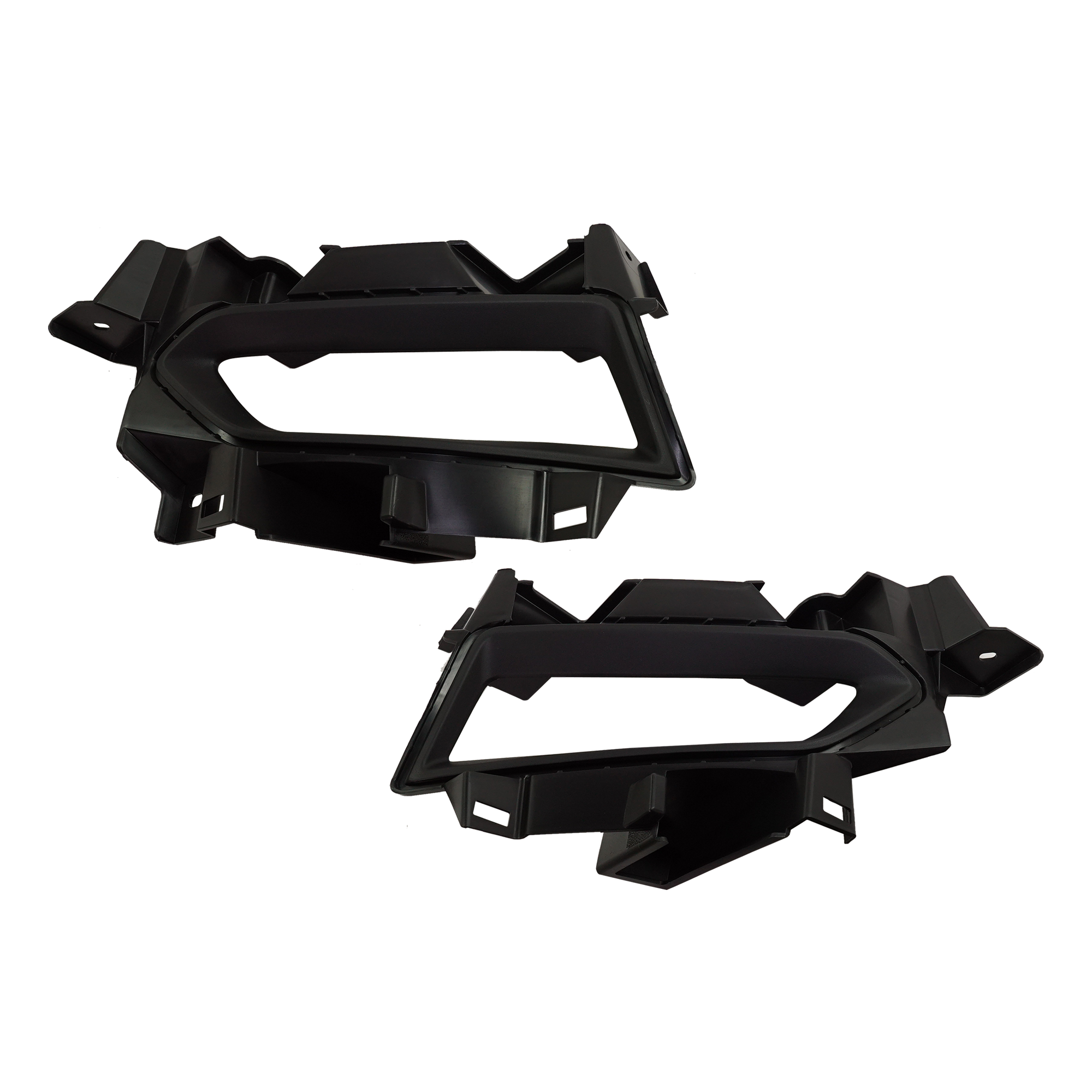 AM VERSA 20-22 FRONT FOG LAMP MOLDING RH AND LH Textured Black SKU SET RN10810003 Partslink NI1039169 NI1038169 OEM 622565EE5A 622575EE5A
