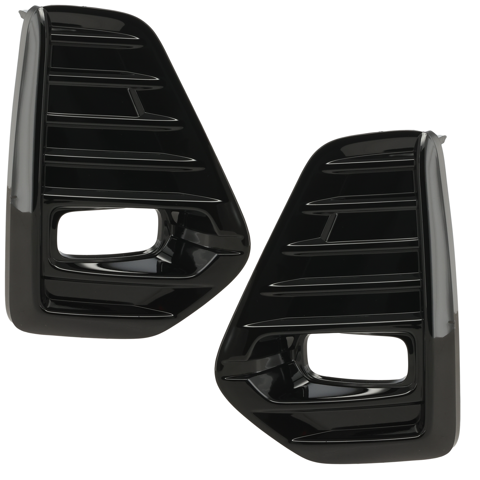 AM KICKS 21-24 FRONT FOG LAMP MOLDING RH AND LH Black SKU SET RN10810009 Partslink NI1039184 NI1038184 OEM 622525RY0A 622535RY0A