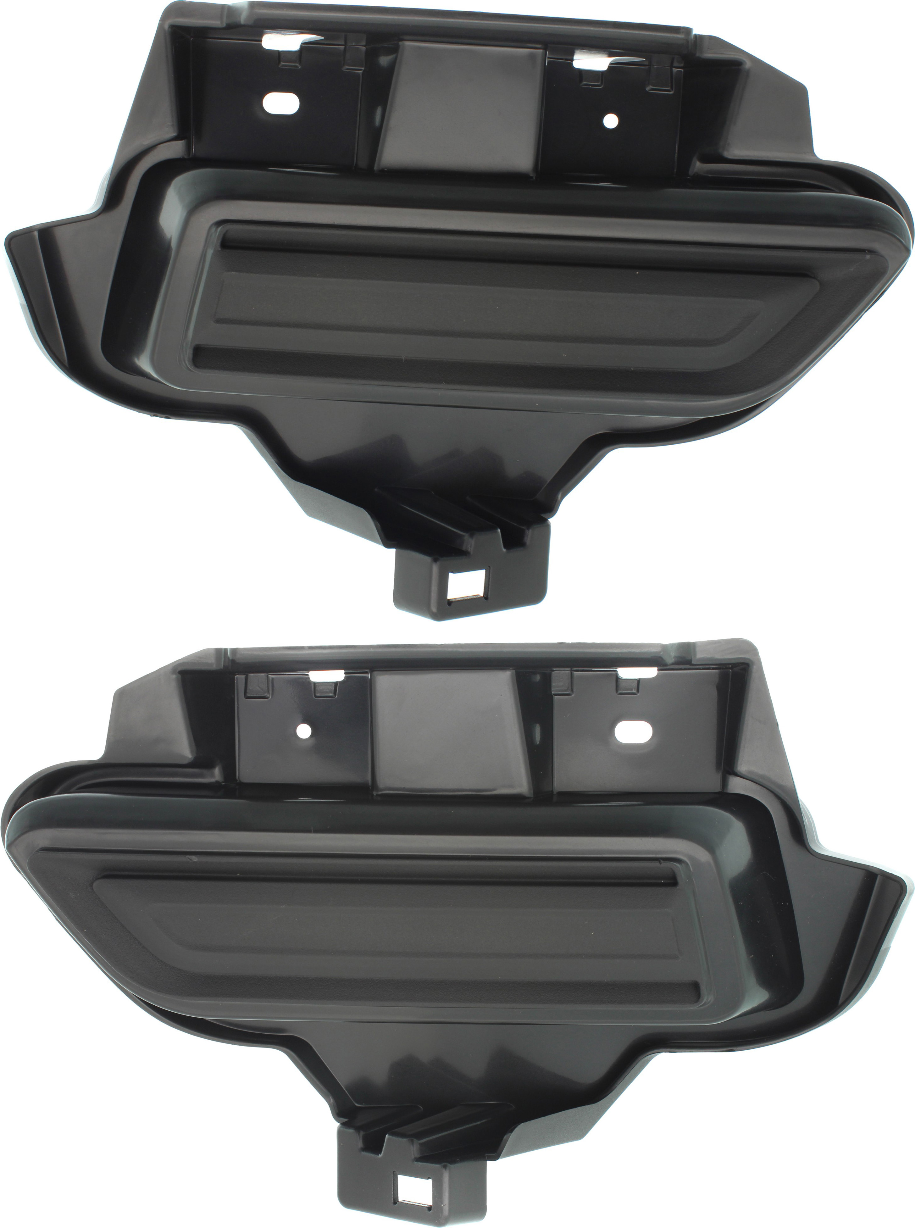 AM VERSA NOTE 17-19 FRONT FOG LAMP COVER RH AND LH Textured Black SKU SET RN10860009 Partslink NI1039150 NI1038150 OEM 622569ME0J 622579ME0J