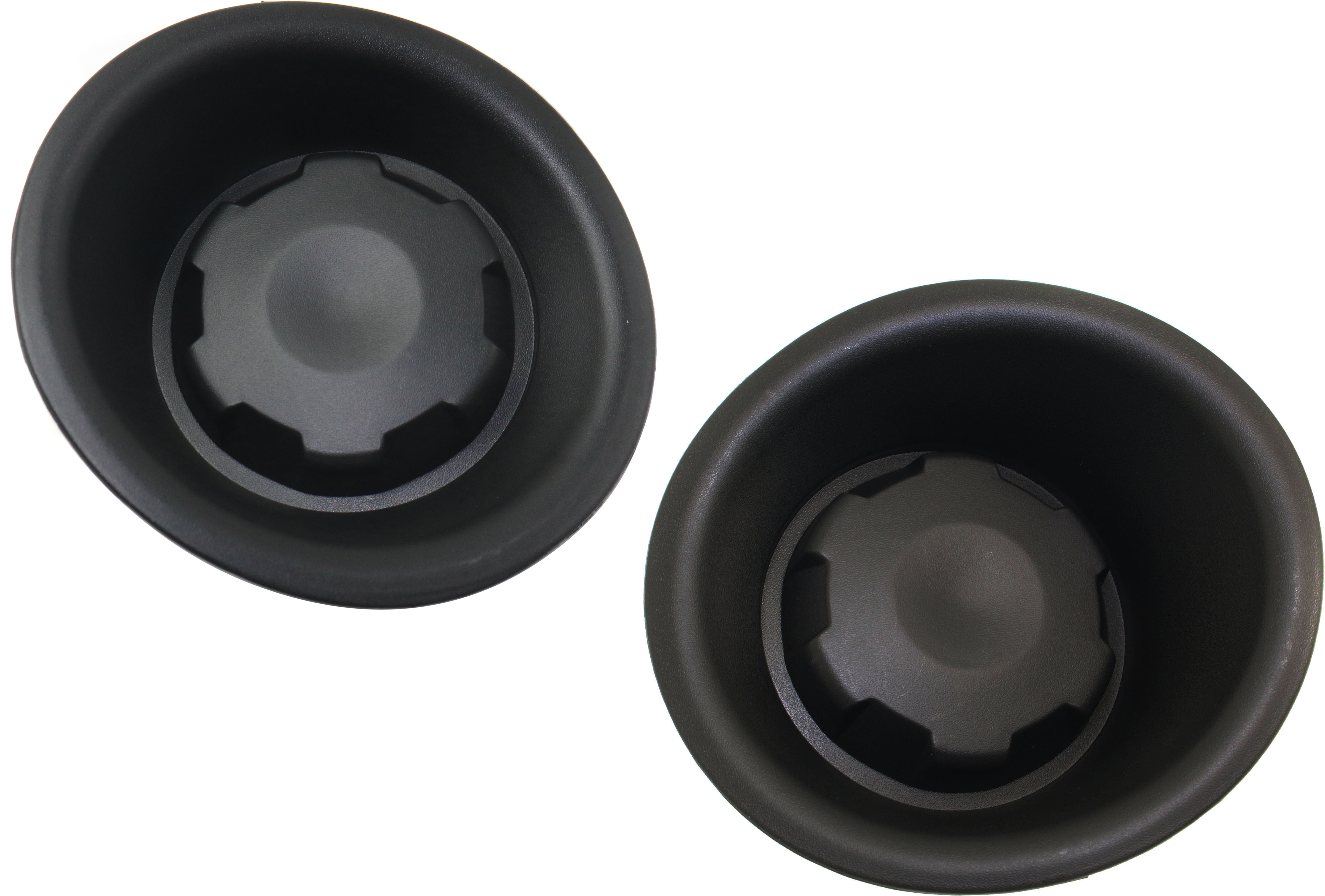 AM FRONTIER 05-19 FRONT FOG LAMP COVER RH AND LH Black w Steel Bumper SKU SET RN10860011 Partslink NI1038118 NI1039118 OEM 62257EA810-62256EA810