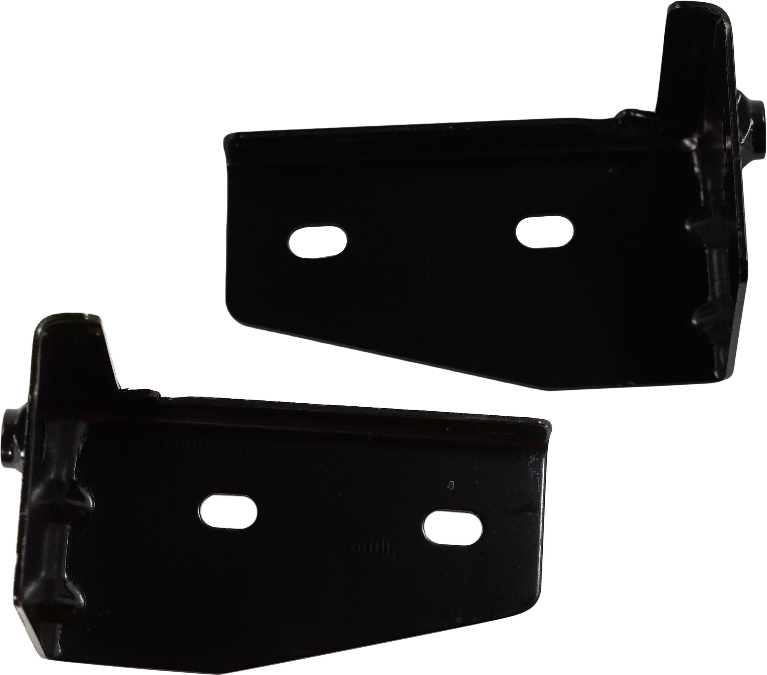 AM FRONTIER 05-24 XTERRA 05-15 PATHFINDER 05-12 HEAD LAMP BRACKET RH AND LH Upper 23-24 Frontier Extended Cab Pickup Steel Black SKU SET RN10990003 Partslink NI2509101 NI2508101 OEM 26042EA000-26092EA000