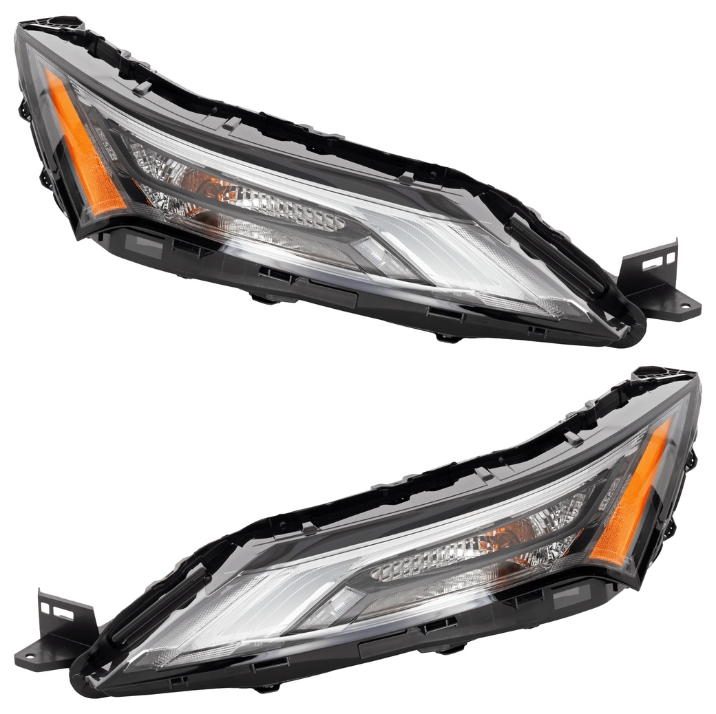 AM ROUGE 21-23 DRIVING LAMP RH AND LH Upper Assembly Daytime Running Light LED USA Built Vehicle SKU SET RN11150003A Partslink NI2563102 NI2562102 OEM 261206RR0A 261256RR0A