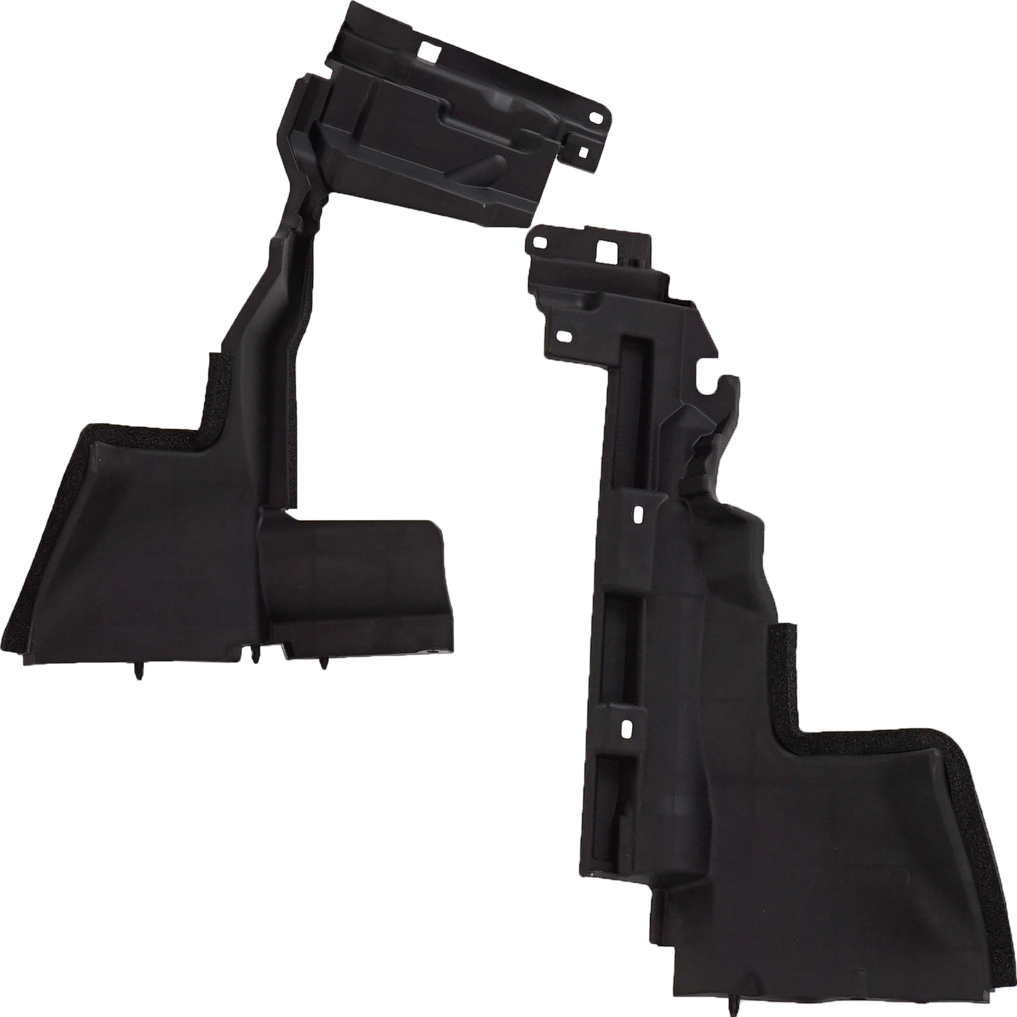 AM SENTRA 17-19 RADIATOR SUPPORT AIR GUIDE RH AND LH 1.6L Turbo Eng CAPA SKU SET RN16290001Q Partslink NI1218109C NI1218108C OEM 628224FU0A 628234FU0A