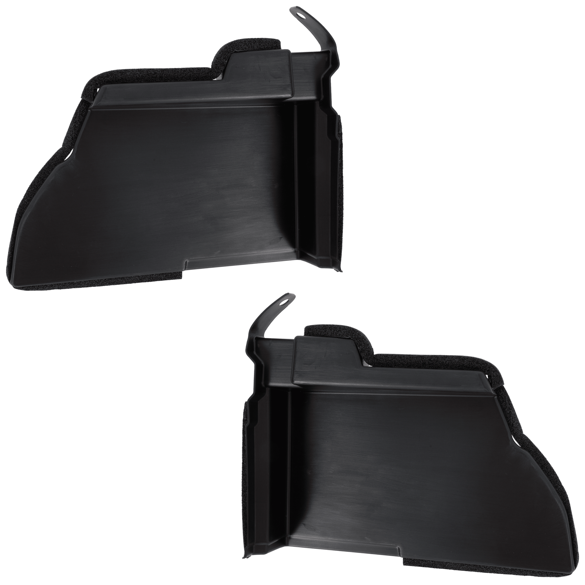 AM NV200-13-21 RADIATOR SUPPORT AIR INTAKE DUCT RH AND LH Upper Air Deflector SKU SET RN16330001 Partslink NI1218124 NI1218125 OEM 628203LM0A 628213LM0A