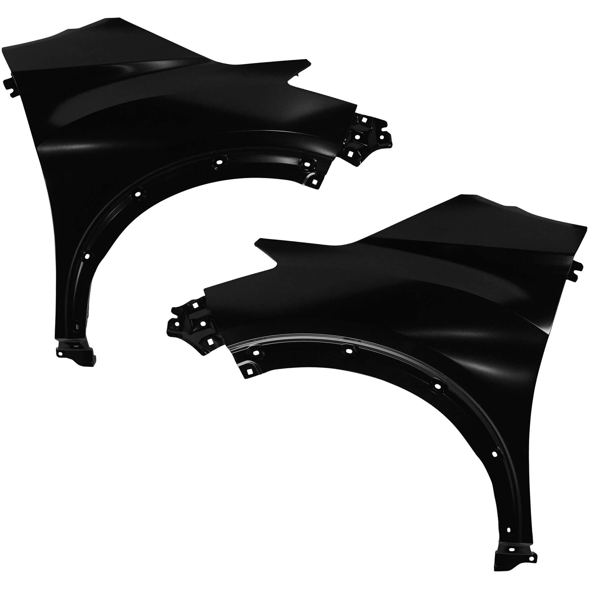 AM KICKS 18-23 FRONT FENDER RH AND LH Primed SKU SET RN22010007 Partslink NI1241233 NI1240233 OEM F31005RBMA FCA005RBMA F31015RB