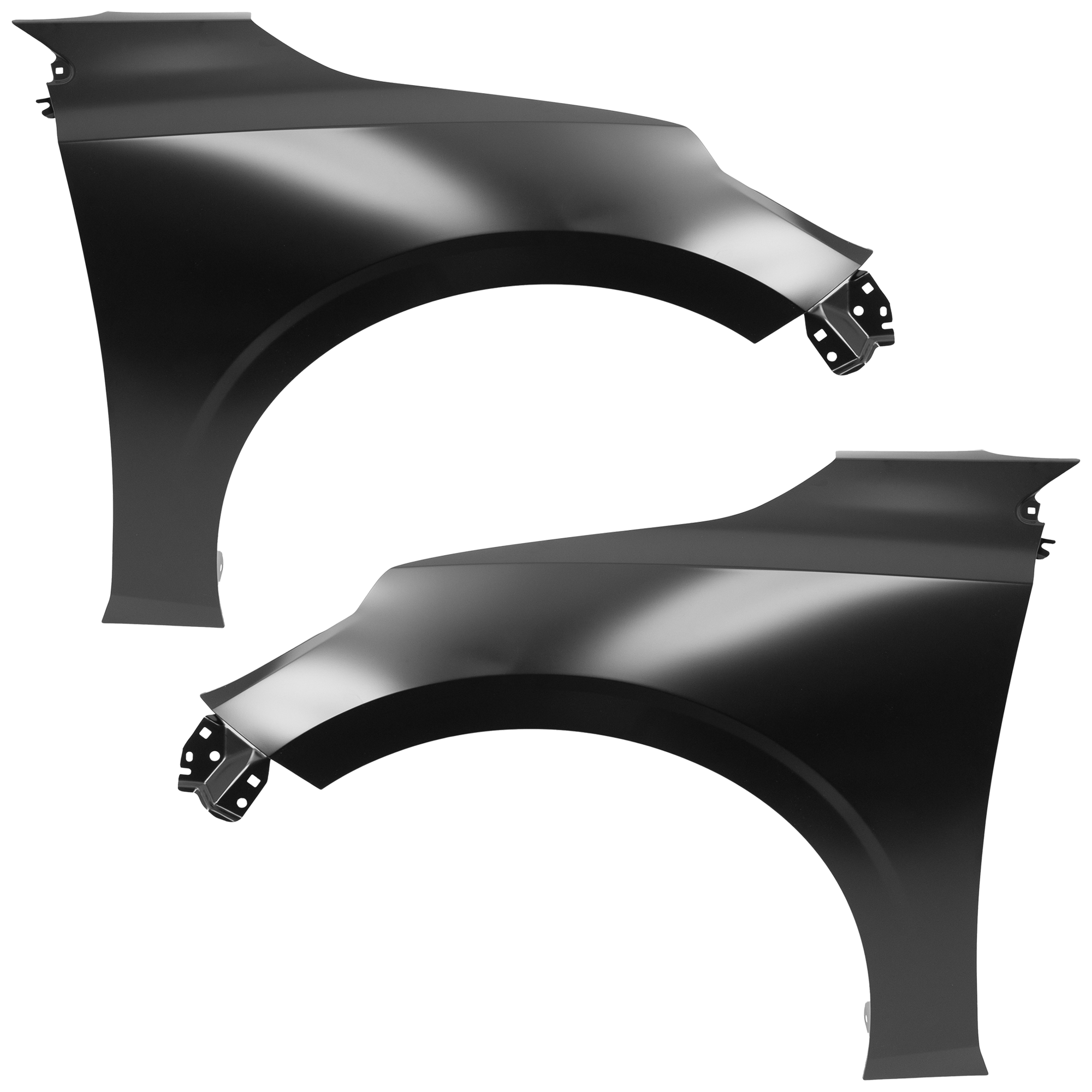 AM SENTRA 20-23 FRONT FENDER RH AND LH Steel w o Signal Lamp Hole SKU SET RN22010017 Partslink NI1241238 NI1240238 OEM F31006LBMB F31016LBMB
