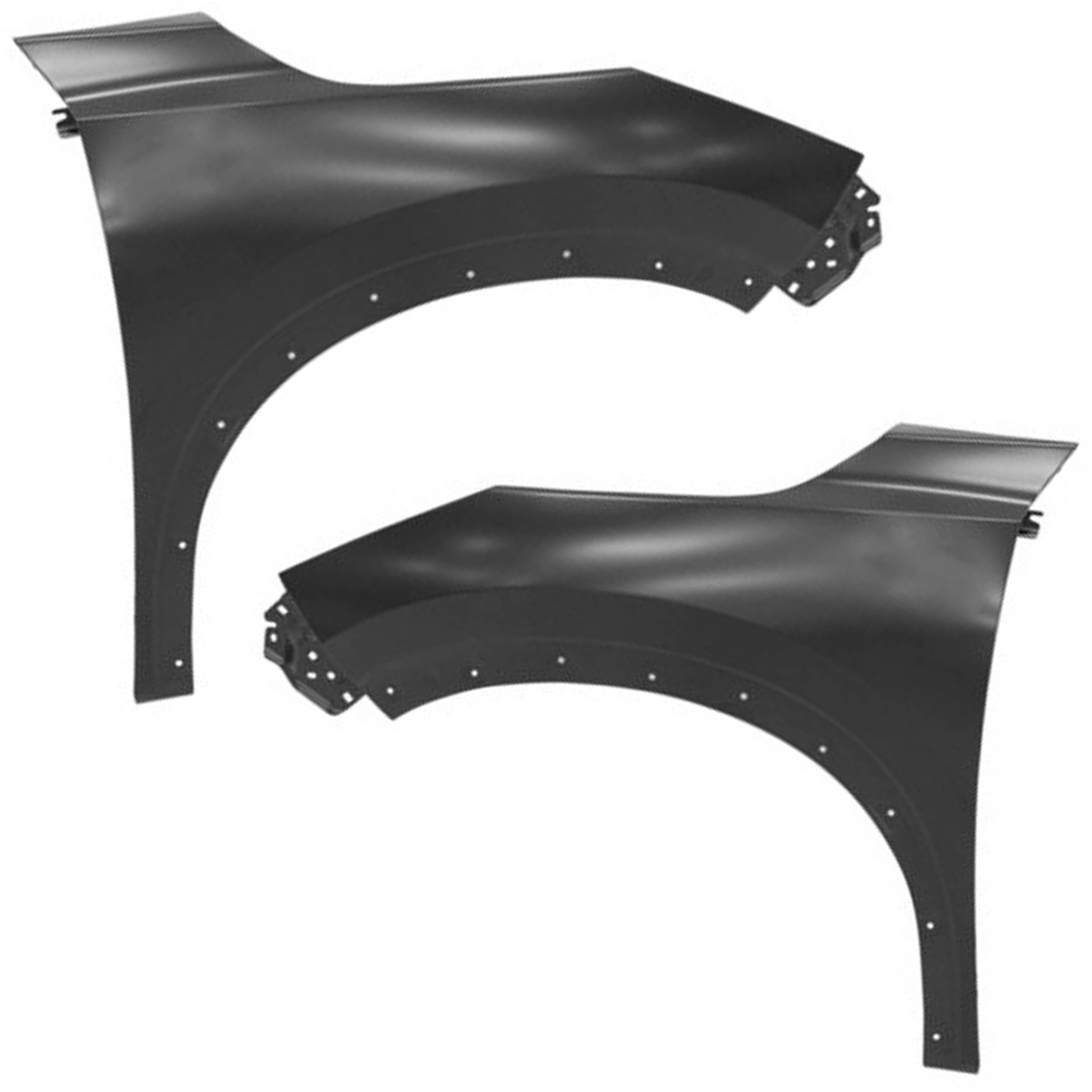 AM ROGUE 21-25 FRONT FENDER RH AND LH Primed Aluminum Japan USA Built Vehicle CAPA SKU SET RN22010031Q Partslink NI1241241C NI1240241C OEM 631006RR0A 631016RR0A
