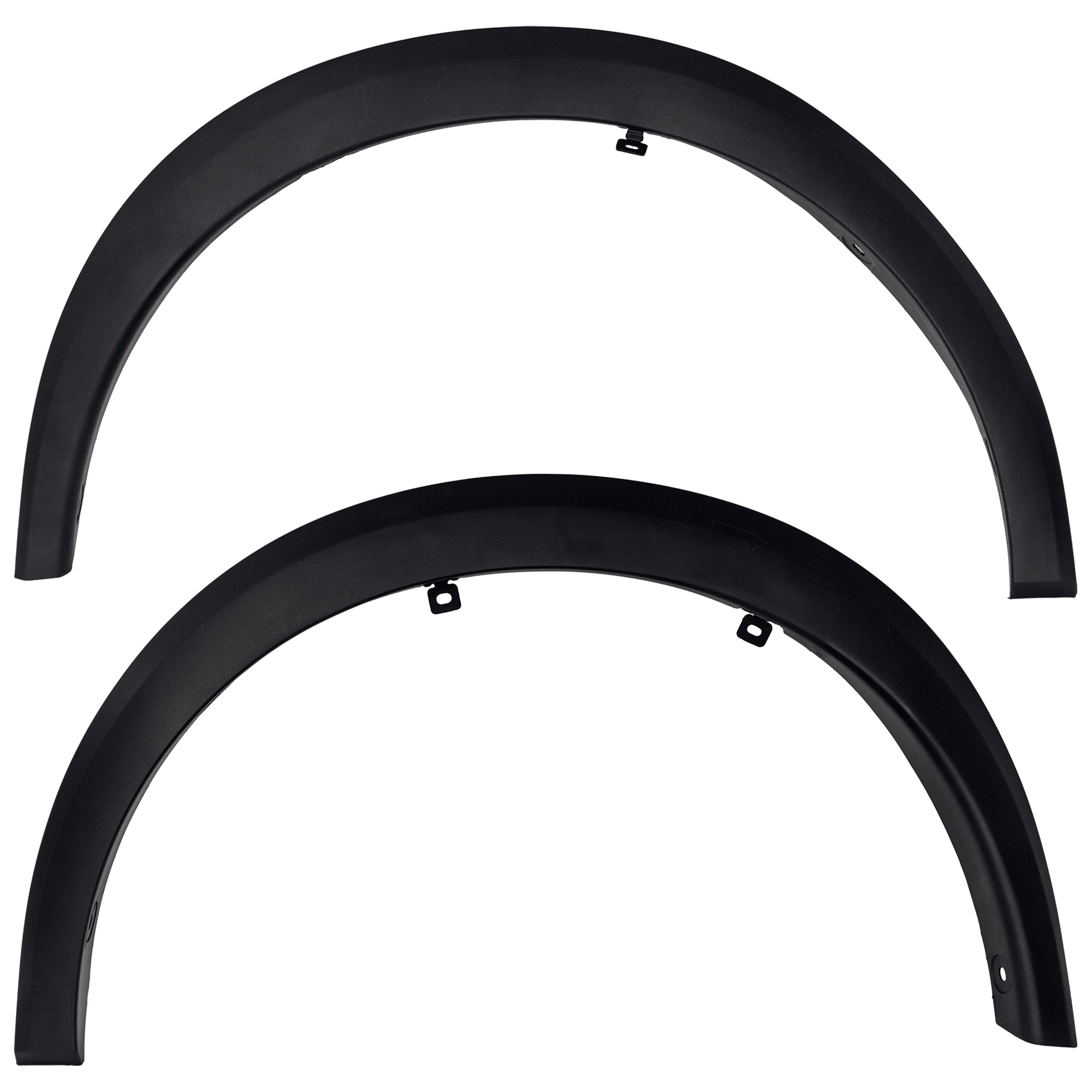 AM KICKS 21-24 FRONT WHEEL OPENING MOLDING RH AND LH OE Style Textured Black CAPA SKU SET RN22130025Q Partslink NI1290111C NI1291111C OEM 638105RY0A 638115RY0A