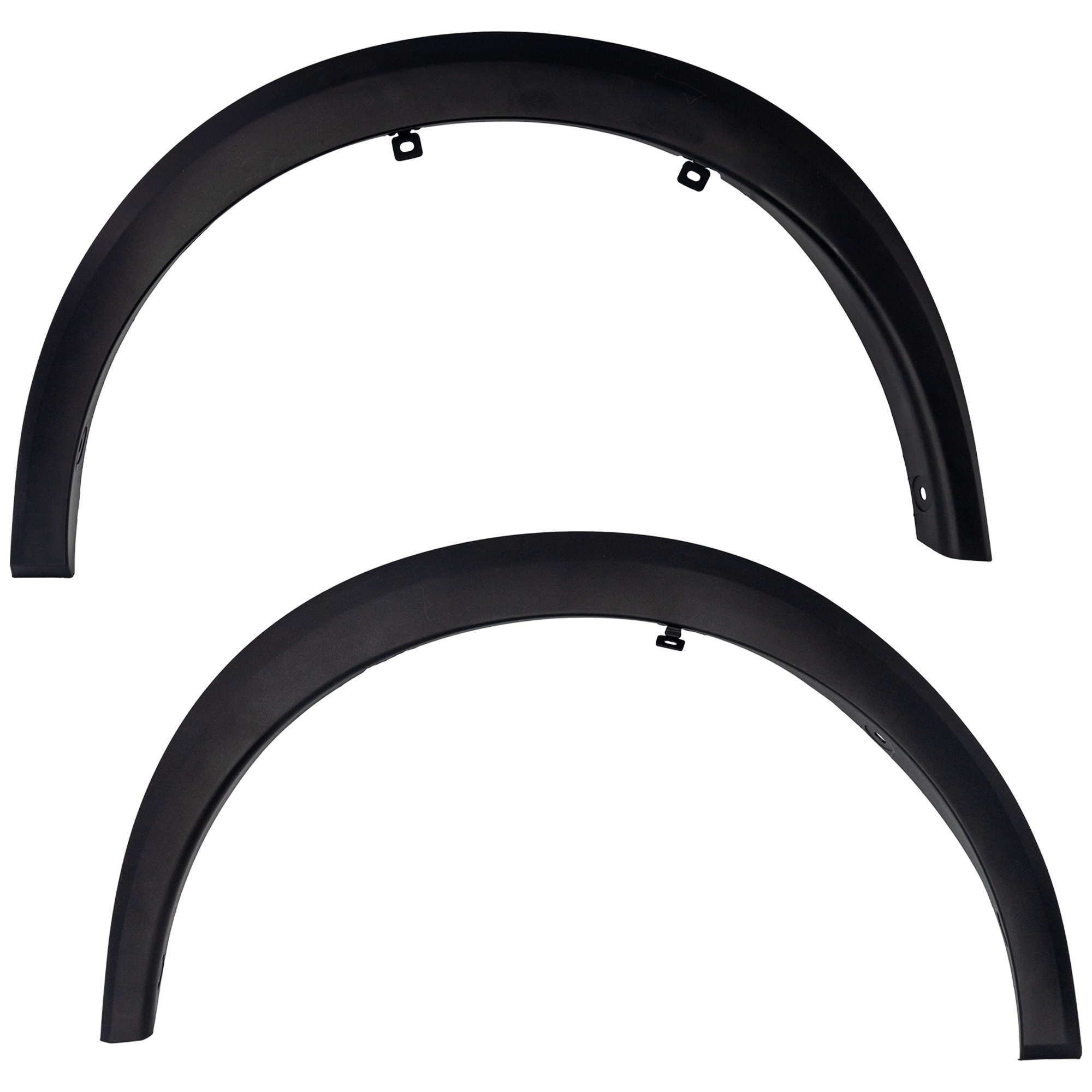 AM KICKS 21-24 FRONT WHEEL OPENING MOLDING RH AND LH OE Style Textured Black SKU SET RN22130025 Partslink NI1290111 NI1291111 OEM 638105RY0A 638115RY0A