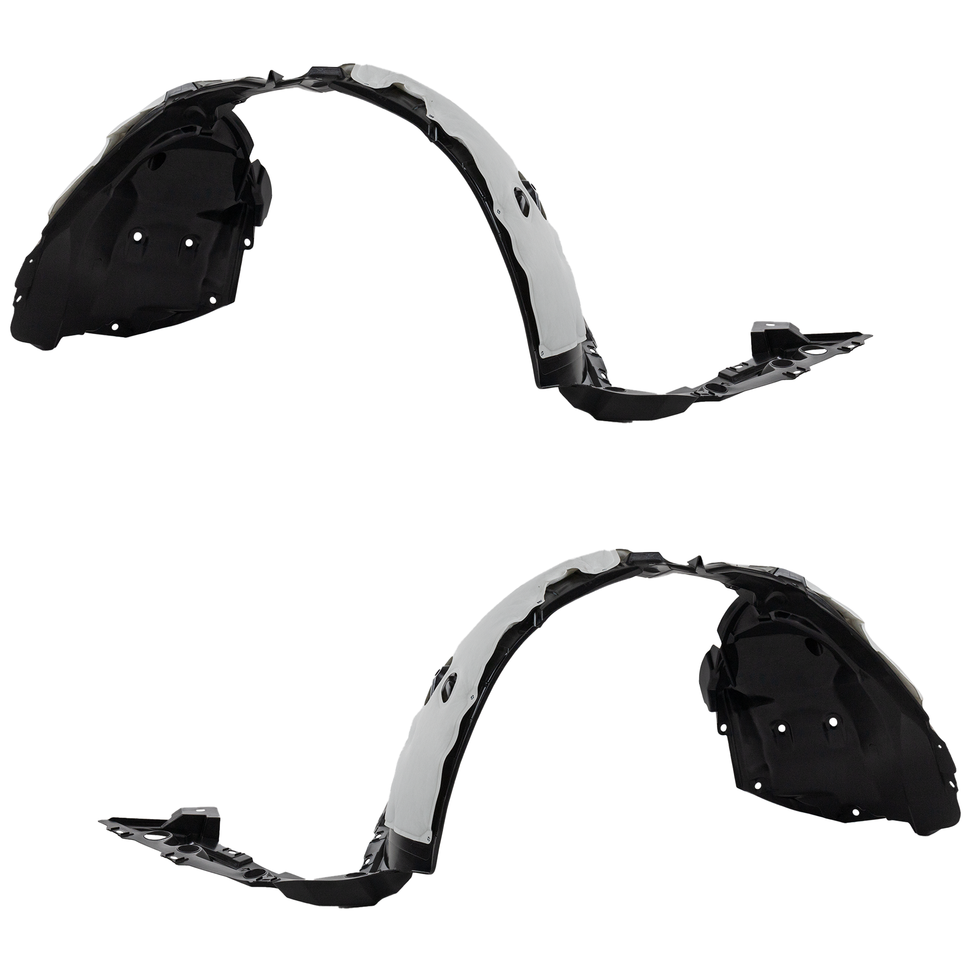 AM ALTIMA 16-18 FRONT FENDER LINER RH AND LH CAPA SKU SET RN22210011Q Partslink NI1248150C NI1249150C OEM 638409HS0A 638439HS0A