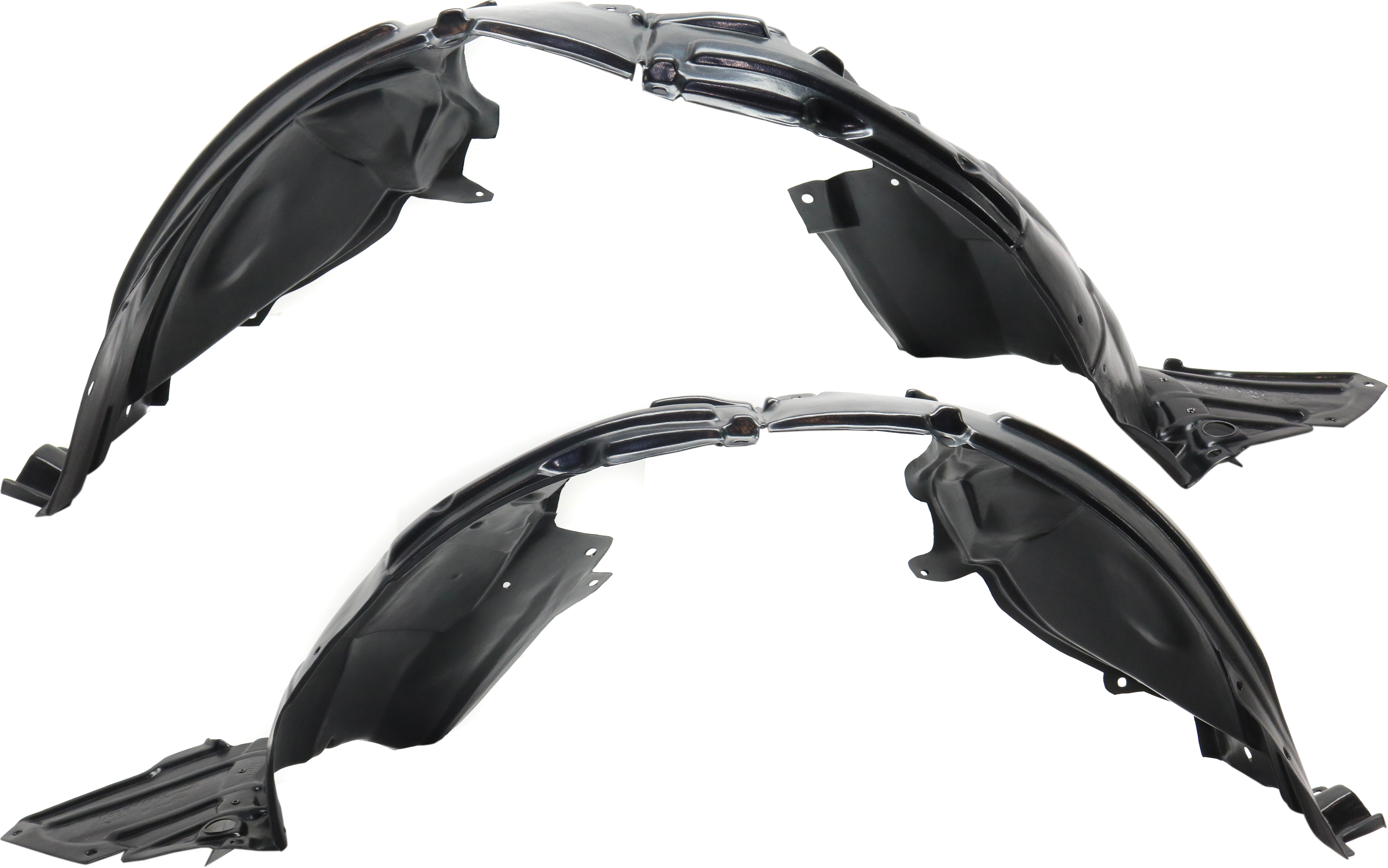 AM SENTRA 17-19 FRONT FENDER LINER RH AND LH Exc. Nismo Model 1.6L Turbo Eng SKU SET RN22210017 Partslink NI1248162 NI1249162 OEM 638404FU0A 638414FU0A