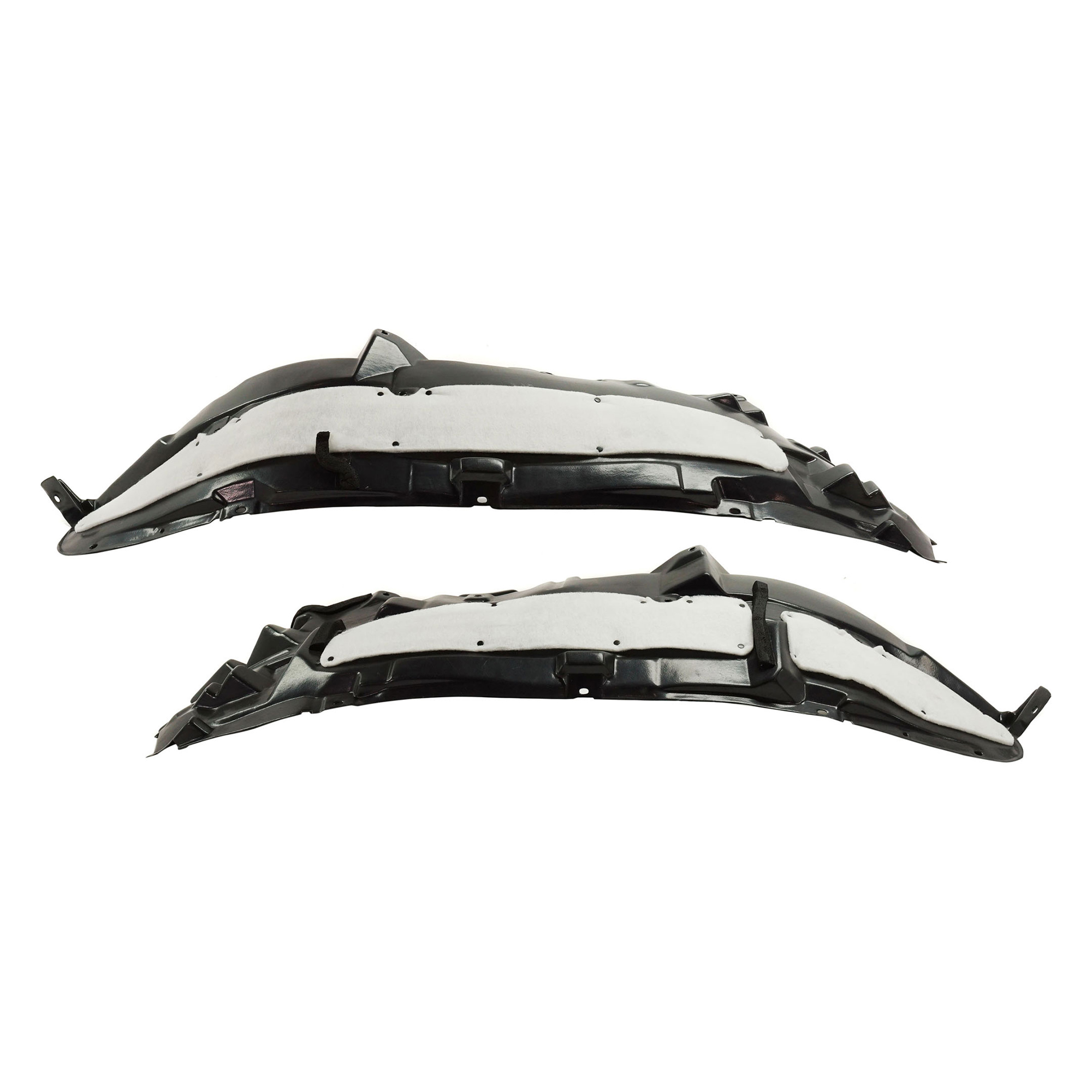 AM TITAN 17-23 FRONT FENDER LINER RH AND LH Injection Form SKU SET RN22210023 Partslink NI1248177 NI1249177 OEM 63830EZ40D 638309FV1A 63831EZ4