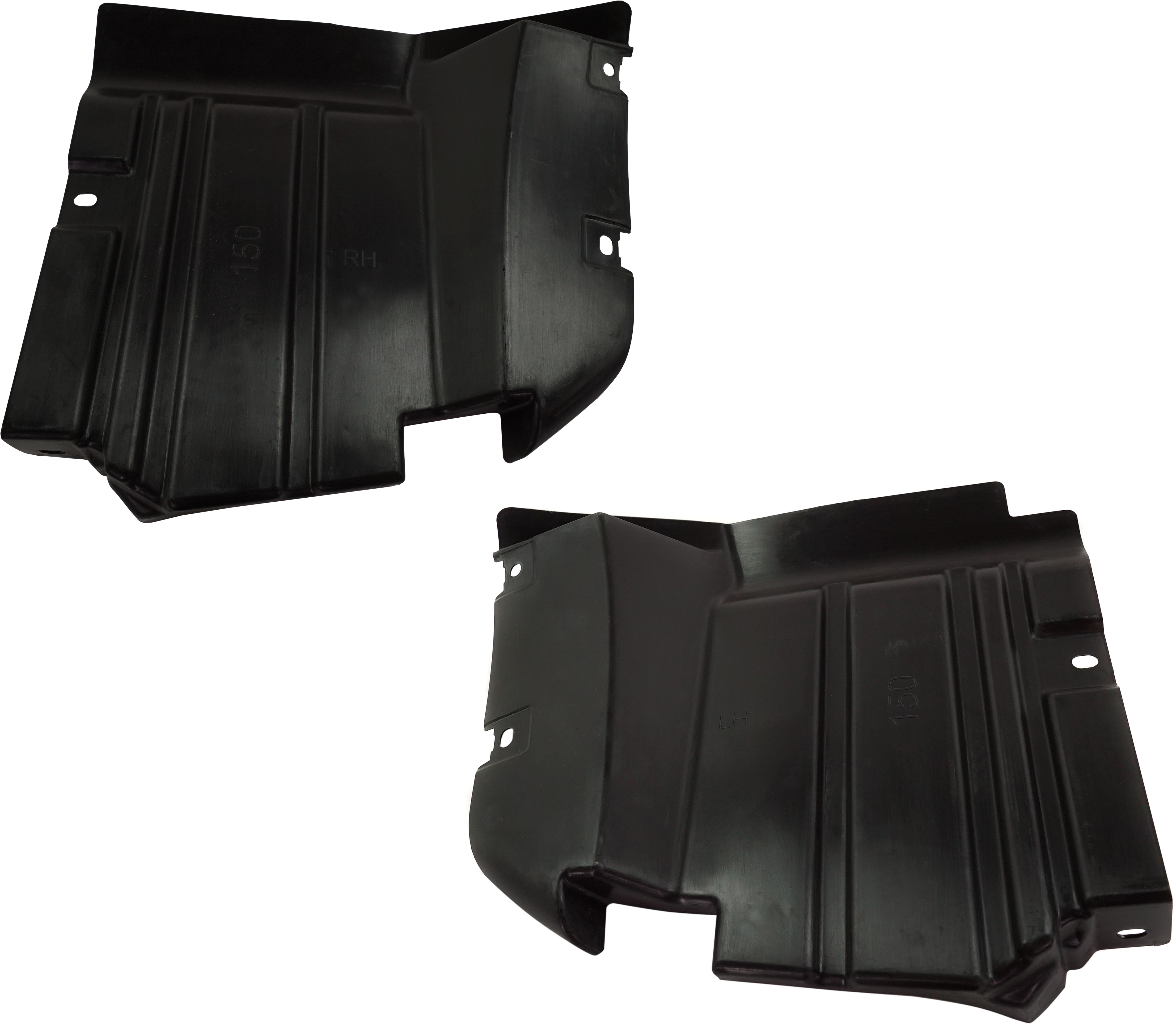 AM TITAN 17-19 FRONT FENDER LINER RH AND LH Front Section SKU SET RN22210025 Partslink NI1249176 NI1248176 OEM 63844EZ40B 63845EZ40B