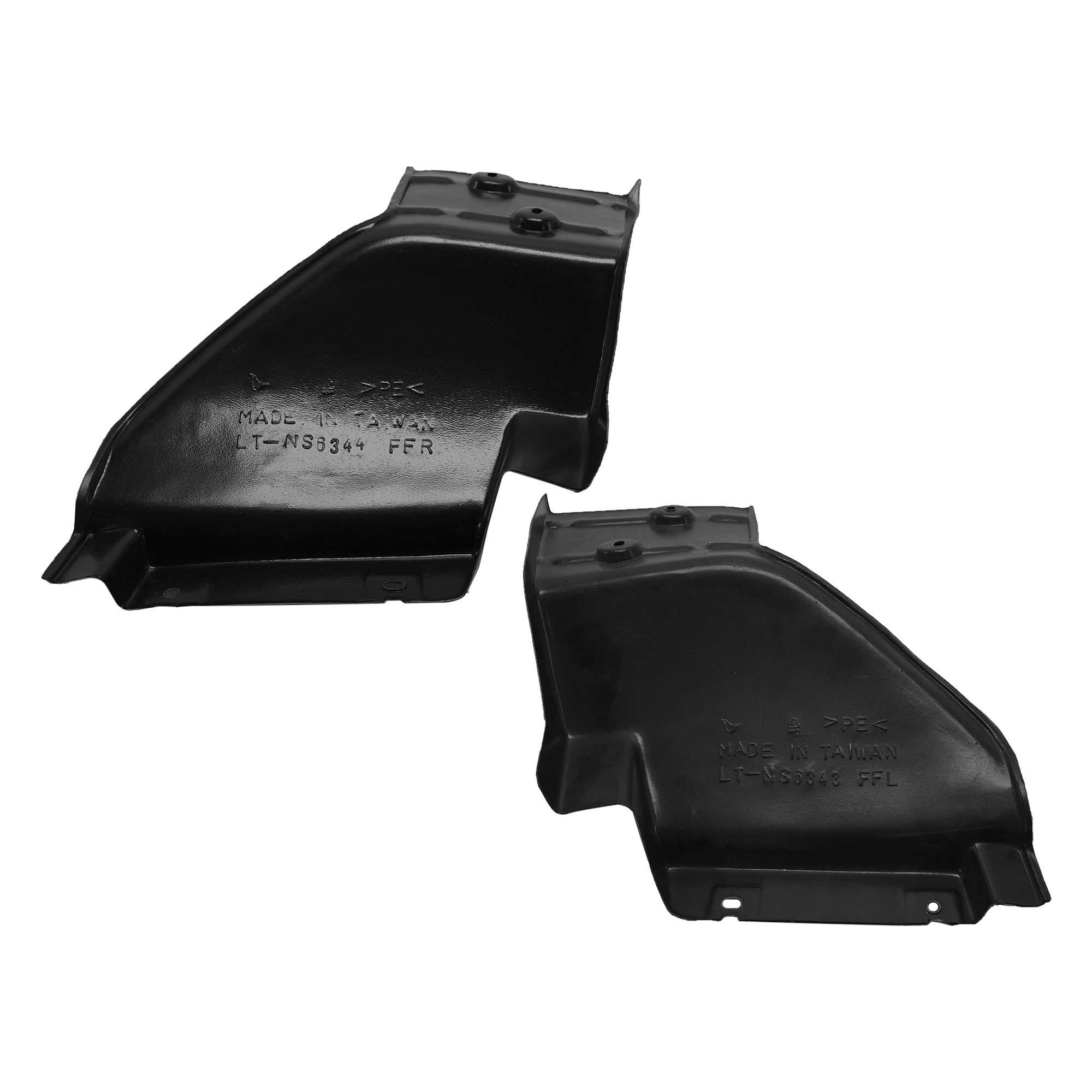 AM TITAN XD 16-21 FRONT FENDER LINER RH AND LH Front Section SKU SET RN22210029 Partslink NI1249171 NI1248171 OEM 63844EZ00A 63845EZ00A