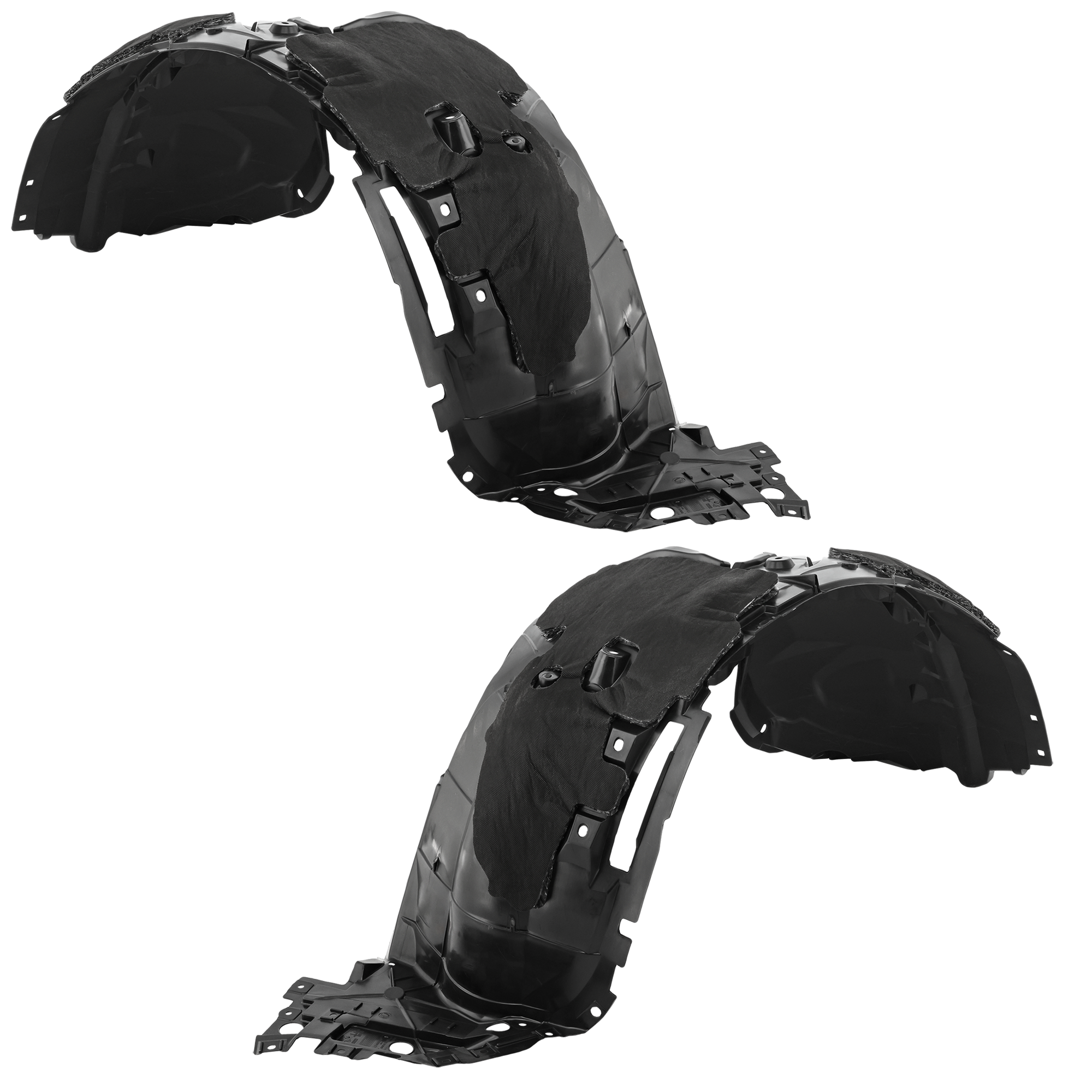 AM ROGUE 21-23 FRONT FENDER LINER RH AND LH Set of 2 SKU SET RN22210041 Partslink NI1249183 NI1248183 OEM 638406RA0A 638416RA0A