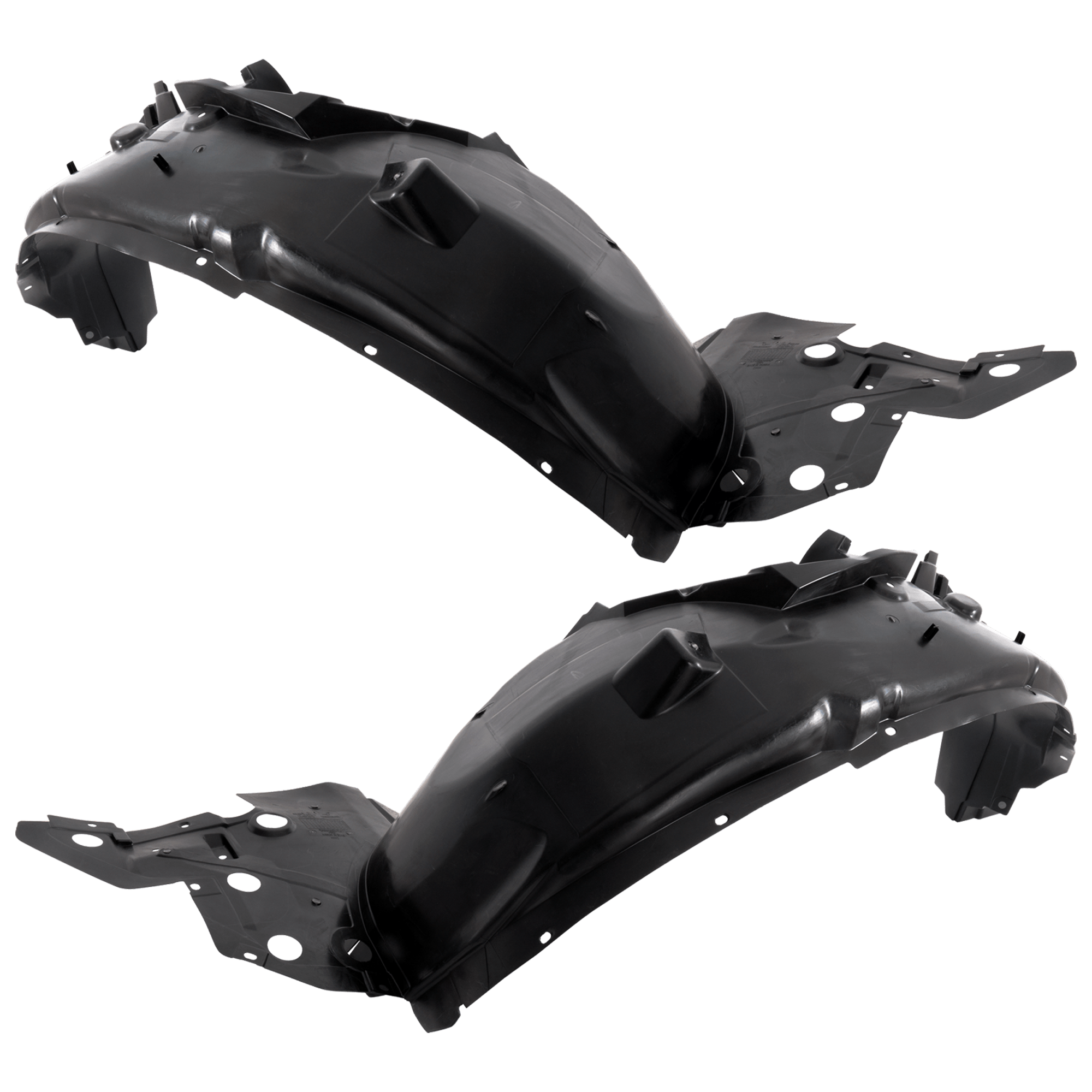 AM KICKS 21-23 FRONT FENDER LINER RH AND LH Injection Form SR SV Models CAPA SKU SET RN22210071Q Partslink NI1248188C NI1249188C OEM 638405R00B 638435R00A