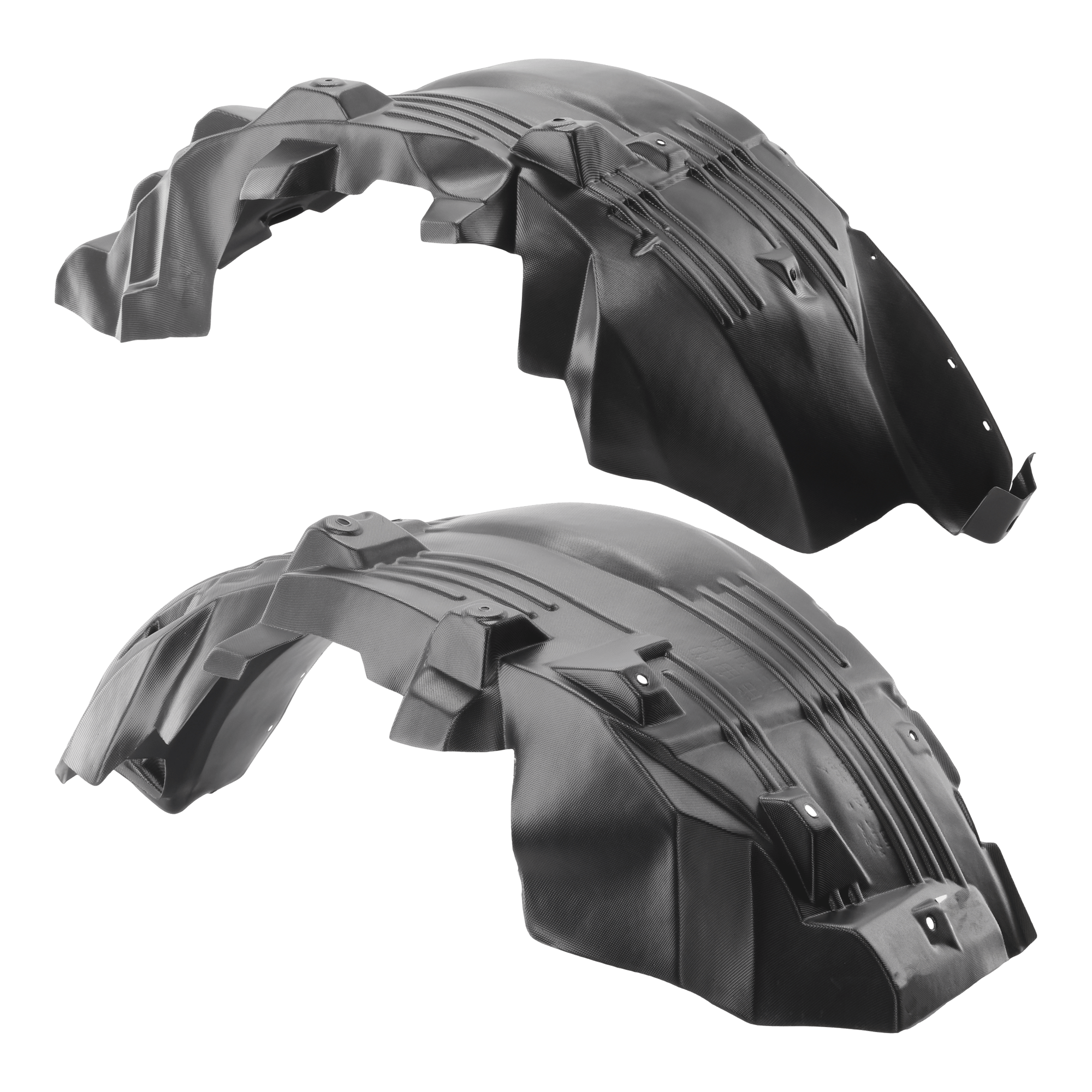 AM NV1500 NV2500-12-21 FENDER LINER RH AND LH Plastic Vacuum Form w o Insulation Foam SKU SET RN22210113 OEM 638301PA0A PFM 638311PA0A PFM