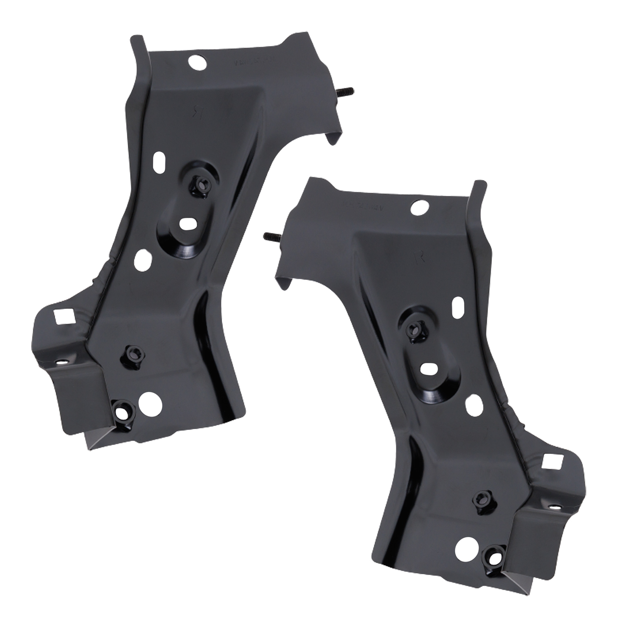 AM ROGUE 14-20 RADIATOR SUPPORT RH AND LH Side Support Steel SKU SET RN25050013 Partslink NI1225299 NI1225298 OEM F25204BAMA F25214BAMA