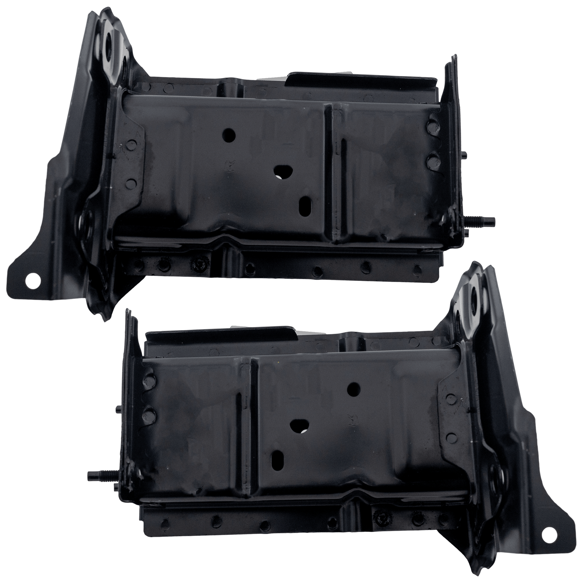 AM SENTRA 17-19 RADIATOR SUPPORT BRACKET RH AND LH Sidemember Connector Steel SR Turbo Nismo Models CAPA SKU SET RN25270001Q Partslink NI1067153C NI1066153C OEM G51143ZLMA G51154FUMA