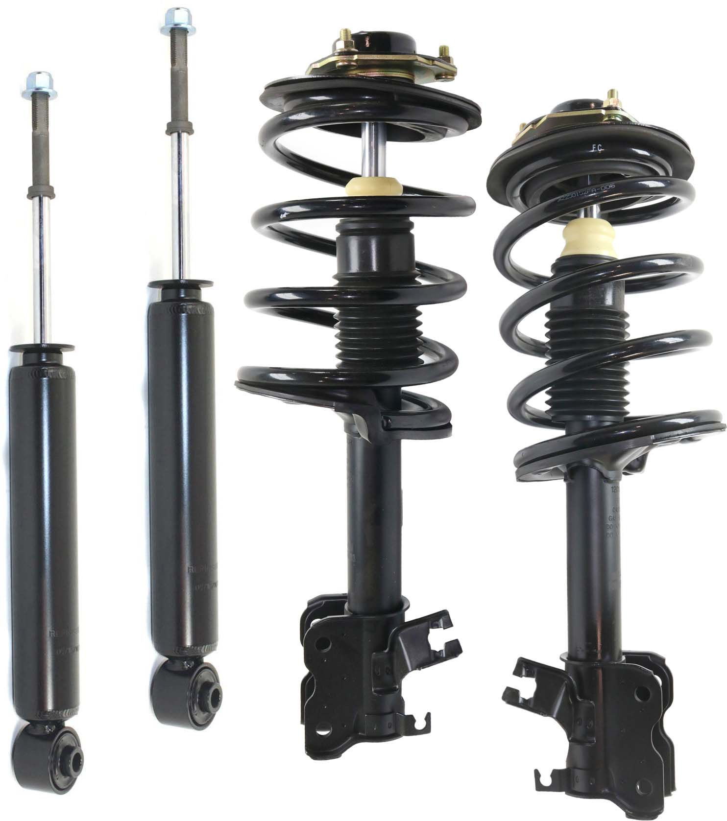 AM MURANO 03-07 FRONT AND REAR SHOCK AND FULLY LOADED STRUT RH AND LH Set of 4 SKU SET RN28050003-4 OEM 815710 SR4185-172267 LS5494081
