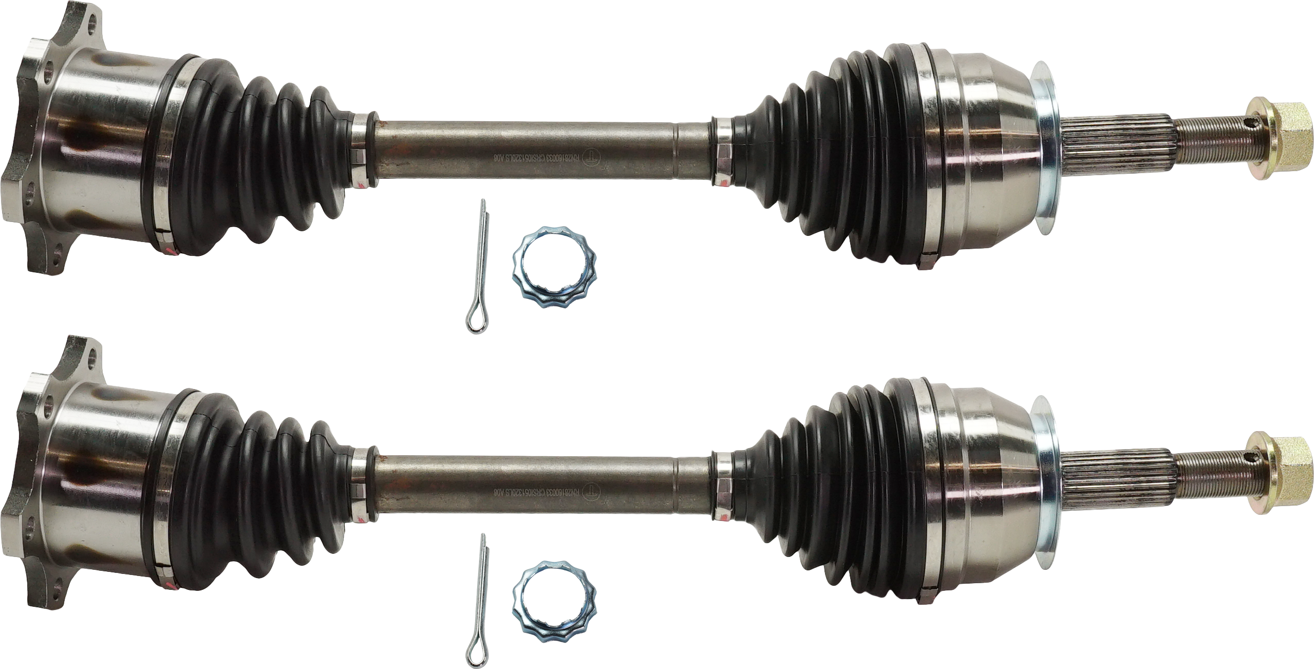 AM ARMADA 05-15 QX56-04-10 TITAN 04-15 FRONT CV AXLE ASSEMBLY RH AND LH Four Wheel Drive SKU SET RN28160033-2