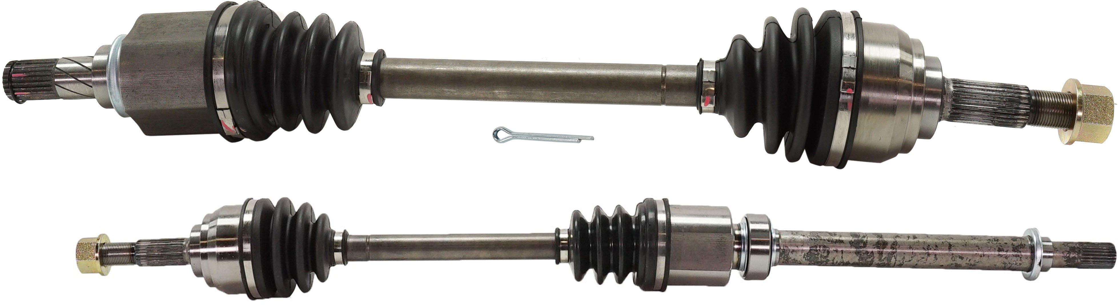 AM VERSA 07-12 CUBE 09-14 FRONT CV AXLE ASSEMBLY RH AND LH Set of 2 Automatic CVT Transmission SKU SET RN28160035
