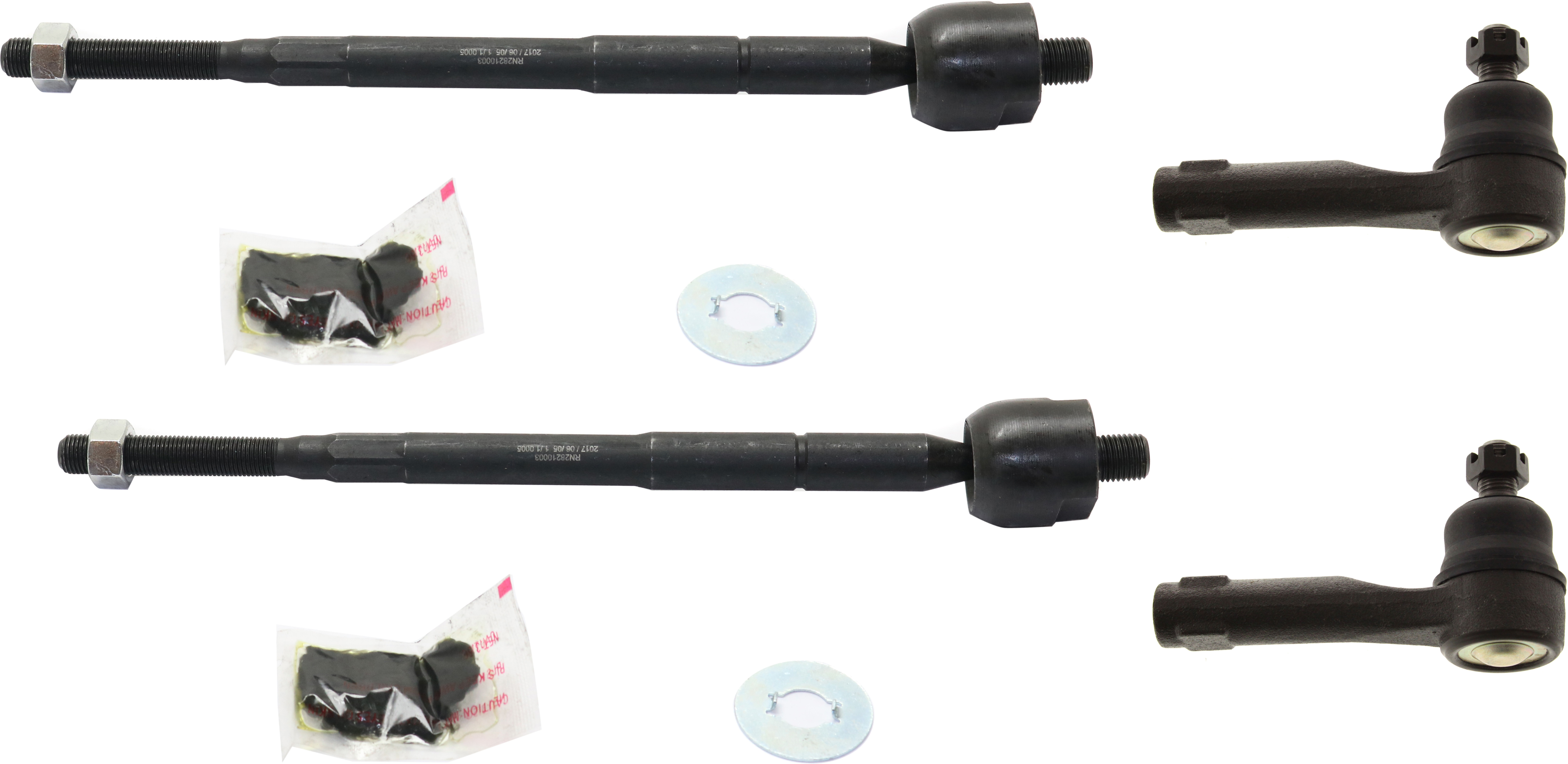 AM ALTIMA 98-01 FRONT TIE ROD END RH AND LH Inner and Outer SKU SET RN28210003-4 OEM 351002-1014010-1014534-1014536