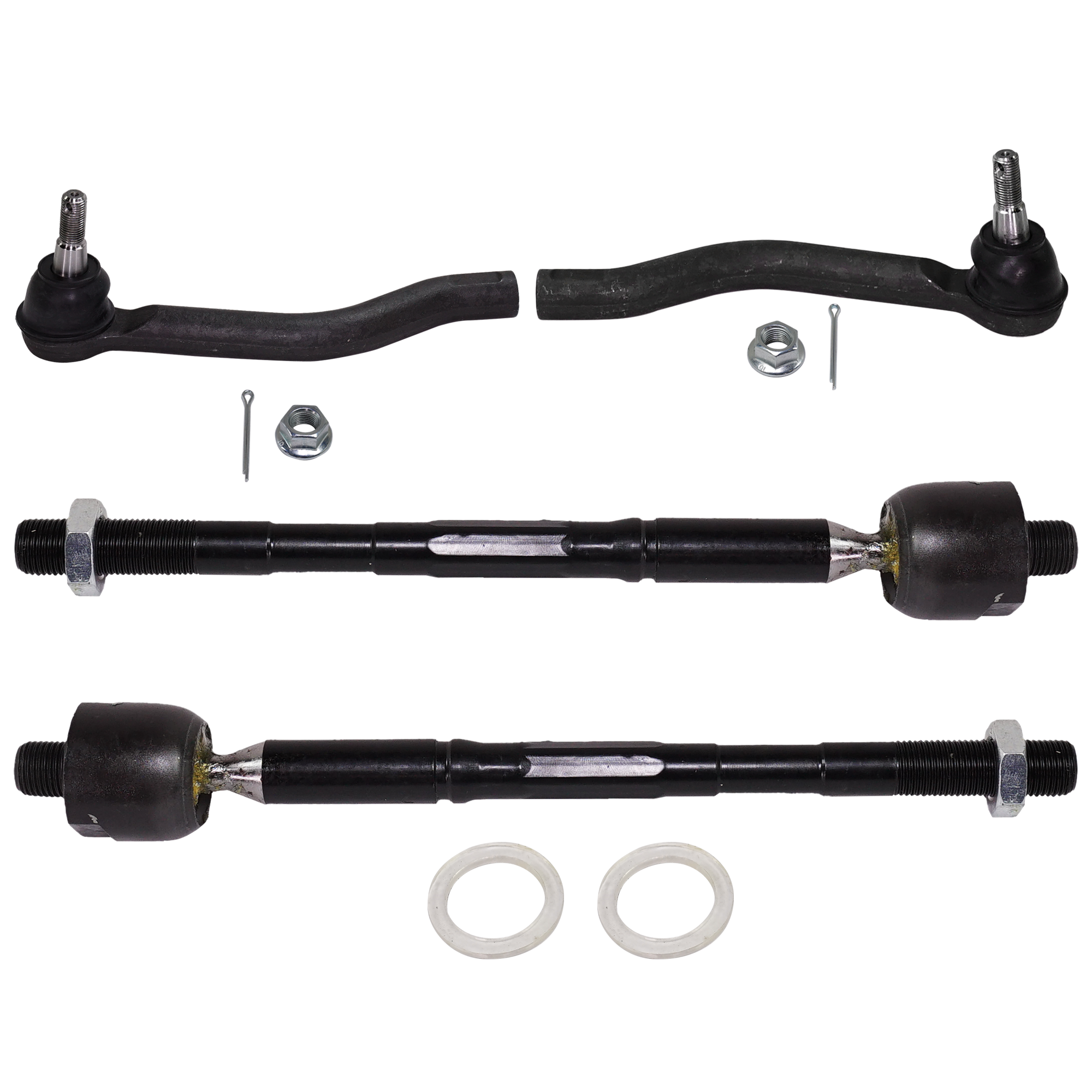AM PATHFINDER 13-20 QX60-14-20 FRONT TIE ROD END RH AND LH Inner and Outer SKU SET RN28210030-4 OEM D85203KA0B D85213KA0A D86403KA